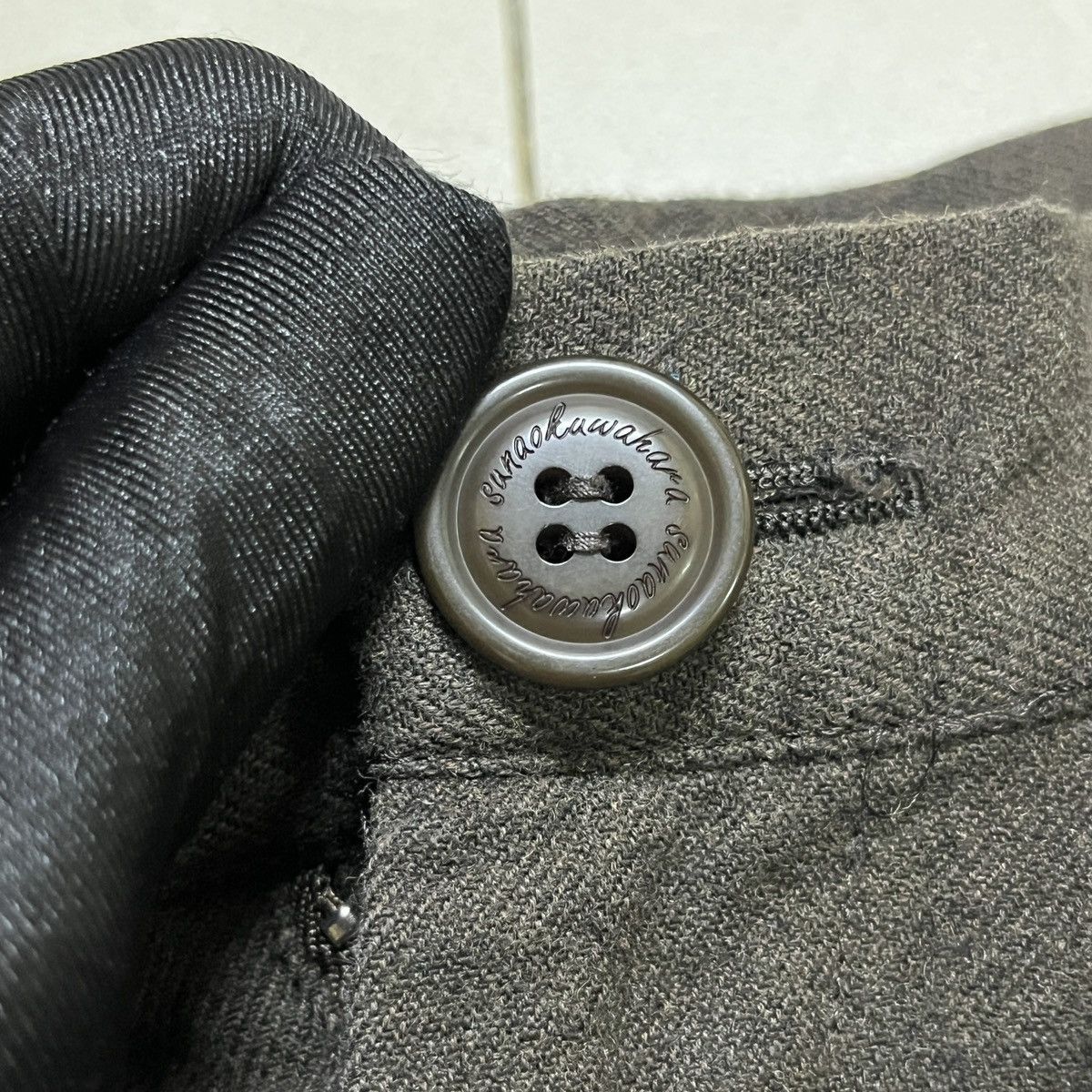Issey Miyake × Ne-Net × Sunao Kuwahara Vintage Sunaokuwahara Balloon Wool Shorts Size 28" / US 6 / IT 42 - 5 Thumbnail