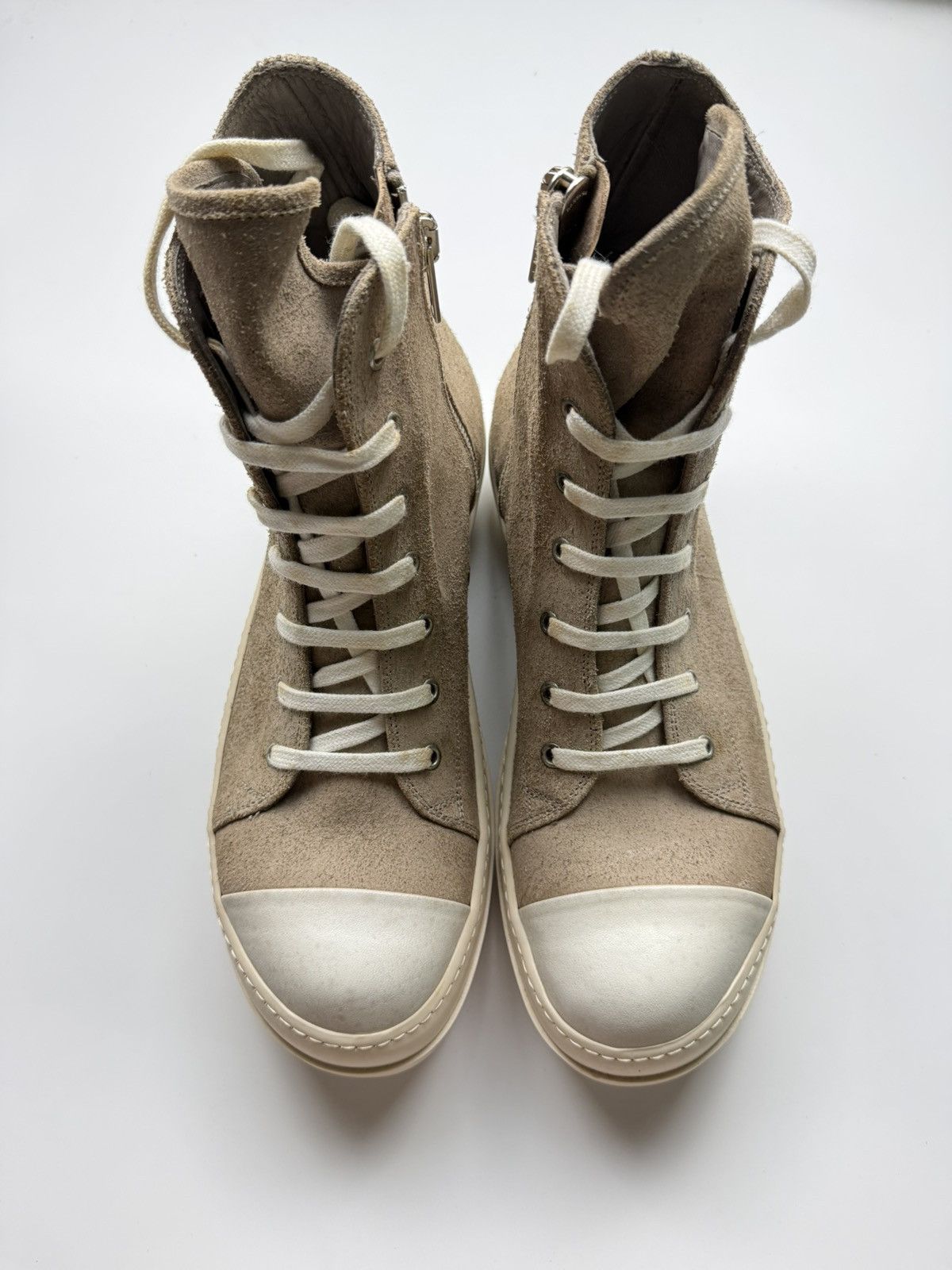 Rick Owens 2008 Rick Owens Dusty Suede Ramones Size US 12 / EU 45 - 5 Thumbnail