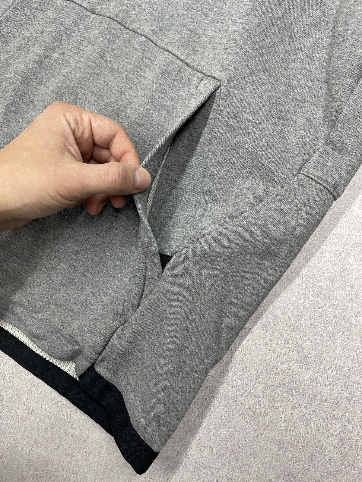 Nike Mens Nike Air Max Ninja Hoodie Grey Big Logo Drill ACG TECH Size US S / EU 44-46 / 1 - 10 Thumbnail