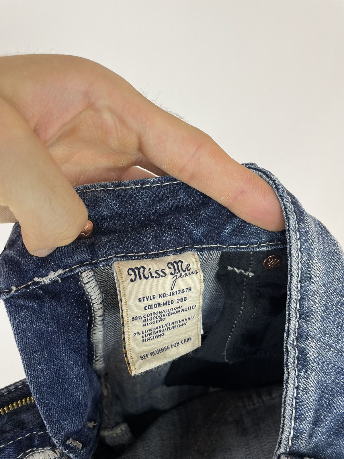 Other Miss Me denim shorts Womens size 26 Size 26" / US 2 / IT 38 - 9 Thumbnail