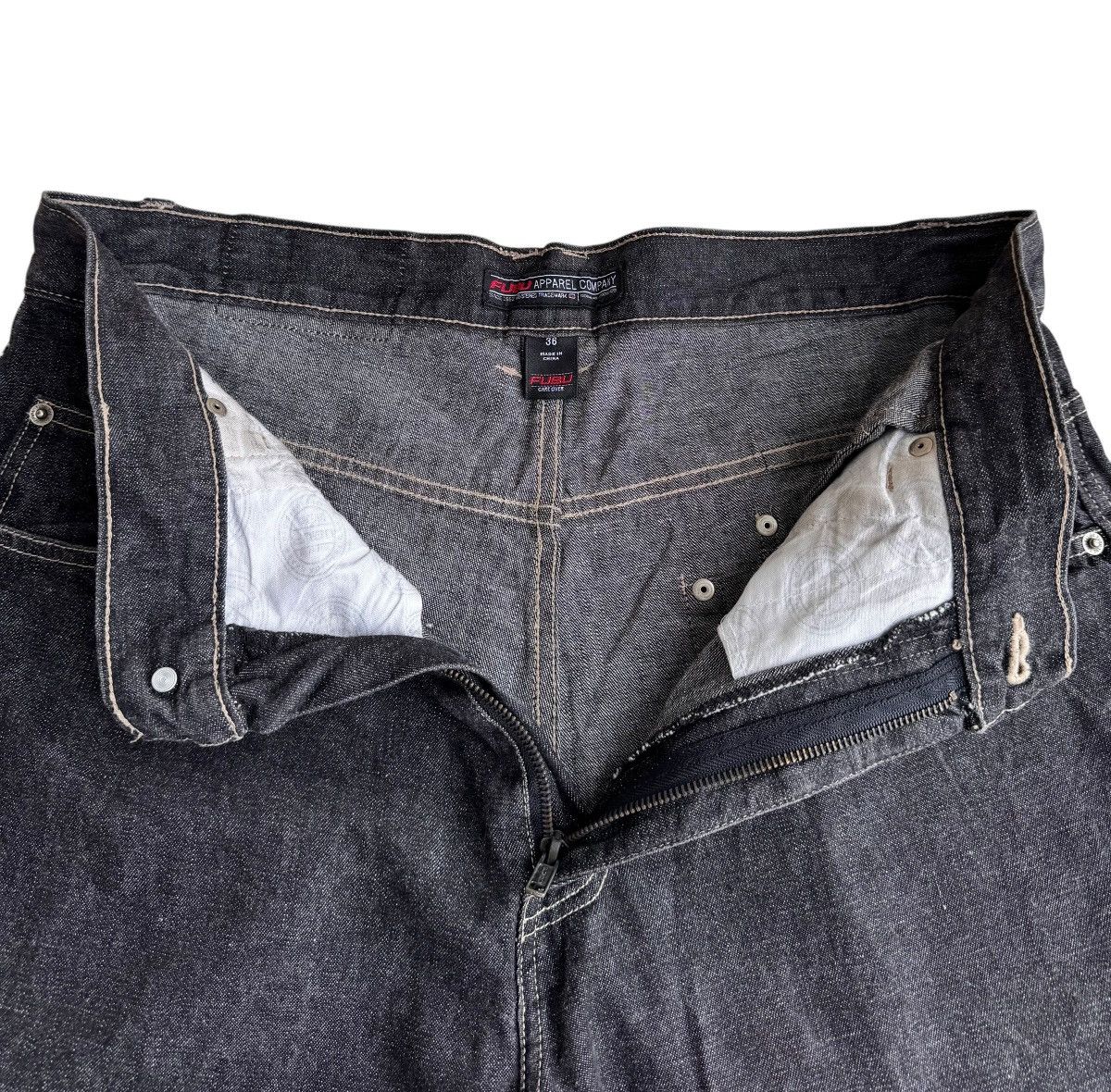 Fubu 🔥Vintage Japanese Brand Fubu Baggy Style Jeans Size US 34 / EU 50 - 10 Thumbnail