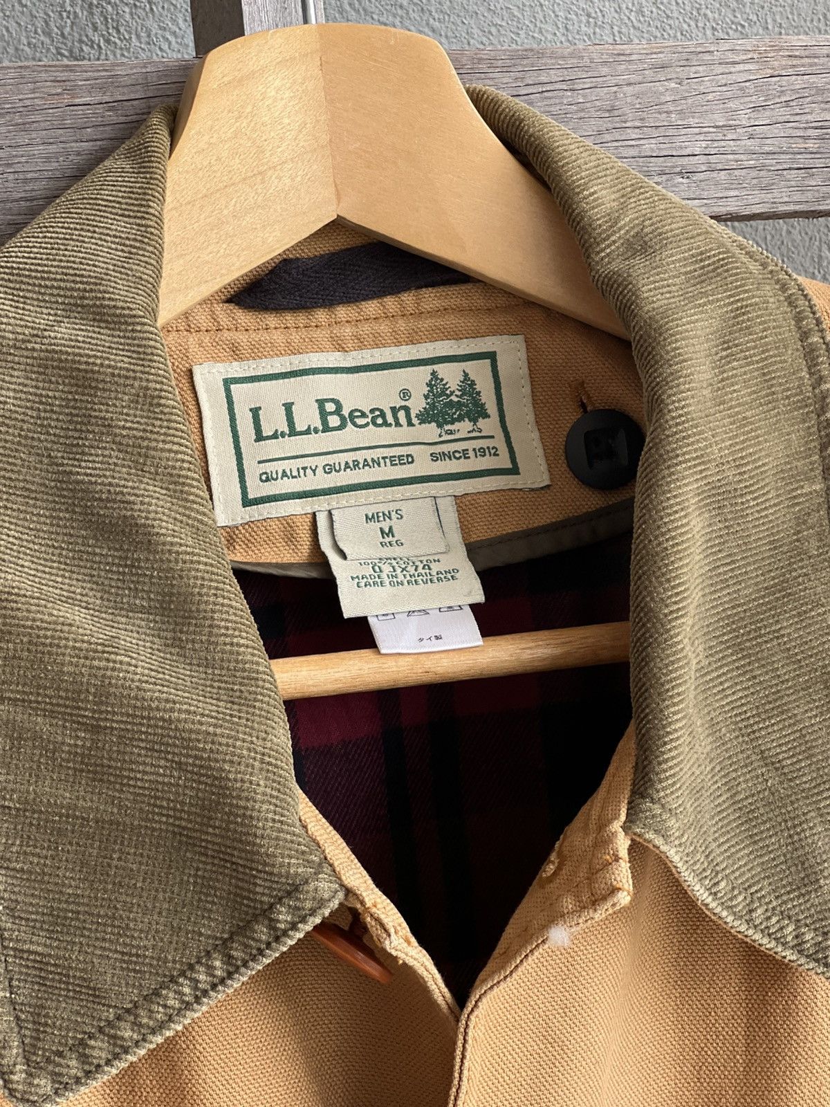 L.L. Bean Vintage 90s L.L Bean Jacket - oversizes 24.5” x 31.5” Size US M / EU 48-50 / 2 - 7 Thumbnail