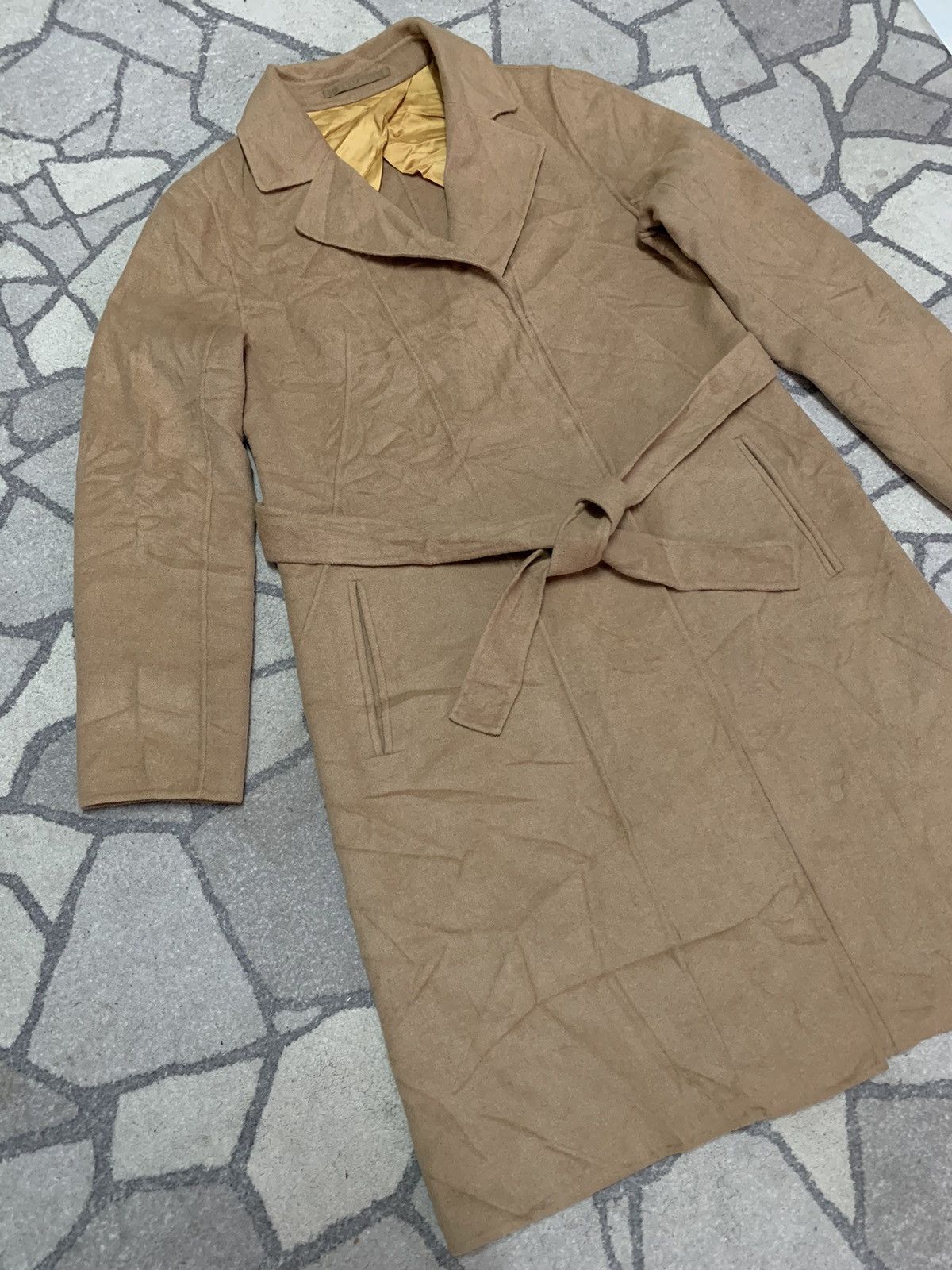 Designer × Paul Stuart Paul Stuart Long Coat Wool and Cashmere Size S / US 4 / IT 40 - 4 Thumbnail