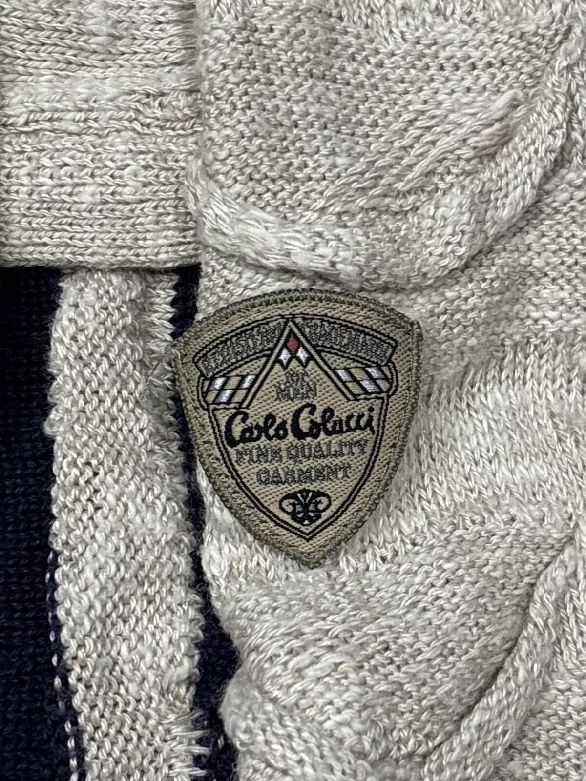 Carlo Colucci VTG Carlo Colucci Sweater Mens L Coogi 3D Knit Cotton Linen Size US L / EU 52-54 / 3 - 6 Thumbnail