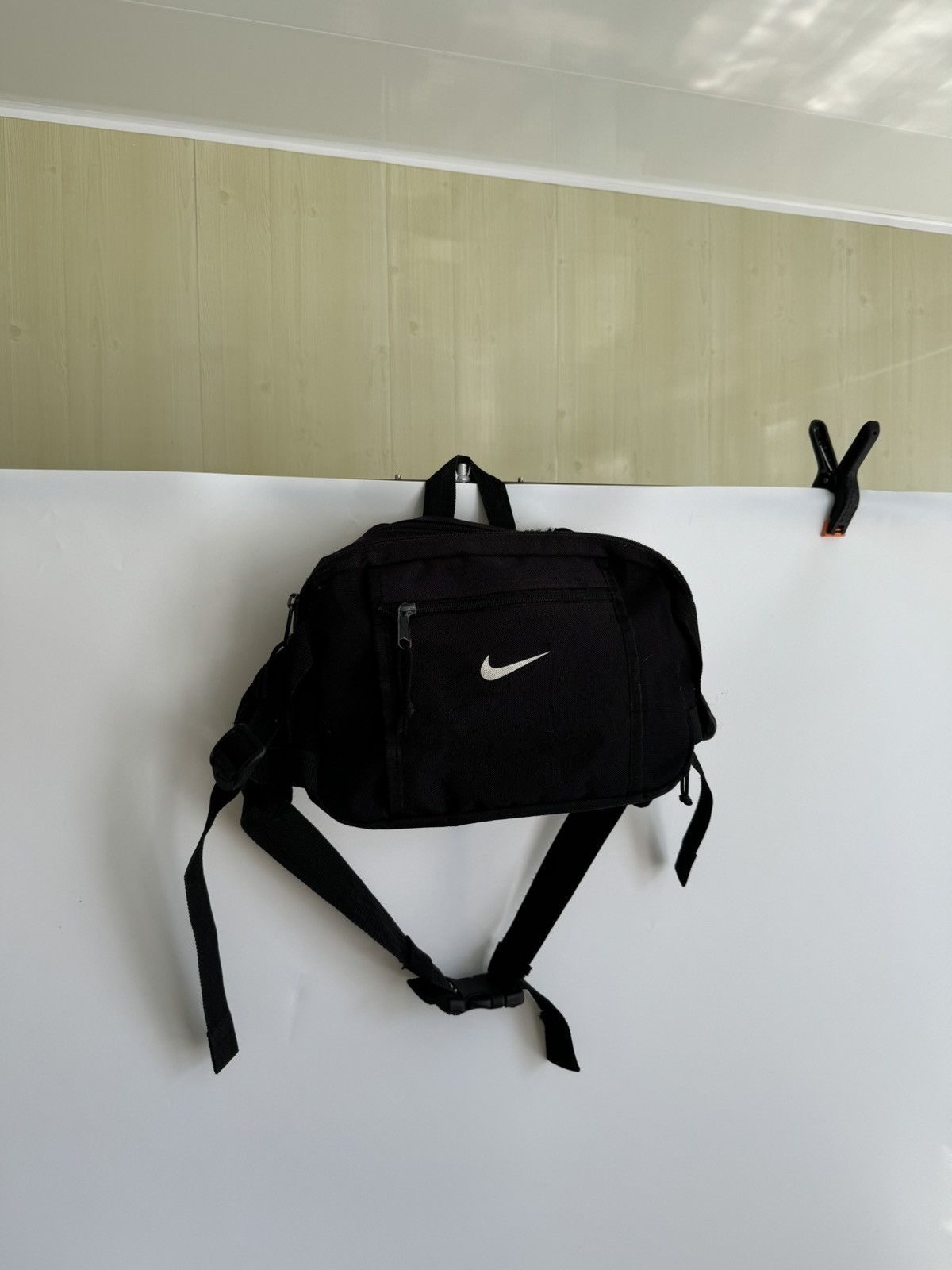 Nike × Vintage Vintage Nike distressed crossbody sling bag messenger Size ONE SIZE - 4 Thumbnail