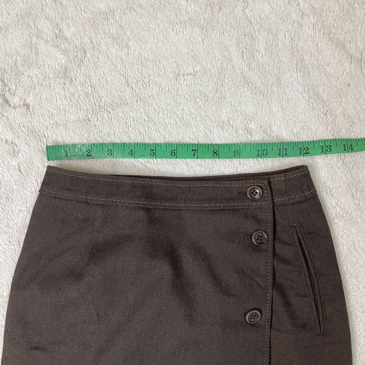 Trussardi 🔥LAST PRICE🔥 Trussardi Button Up Midi Skirt Size 40" / US 18 - 14 Thumbnail