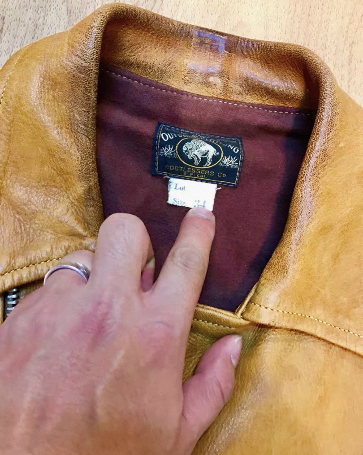 Freewheelers Freewheelers FREEWEELERS Deer Skin Knight Leather Jacket -D Size US S / EU 44-46 / 1 - 3 Thumbnail
