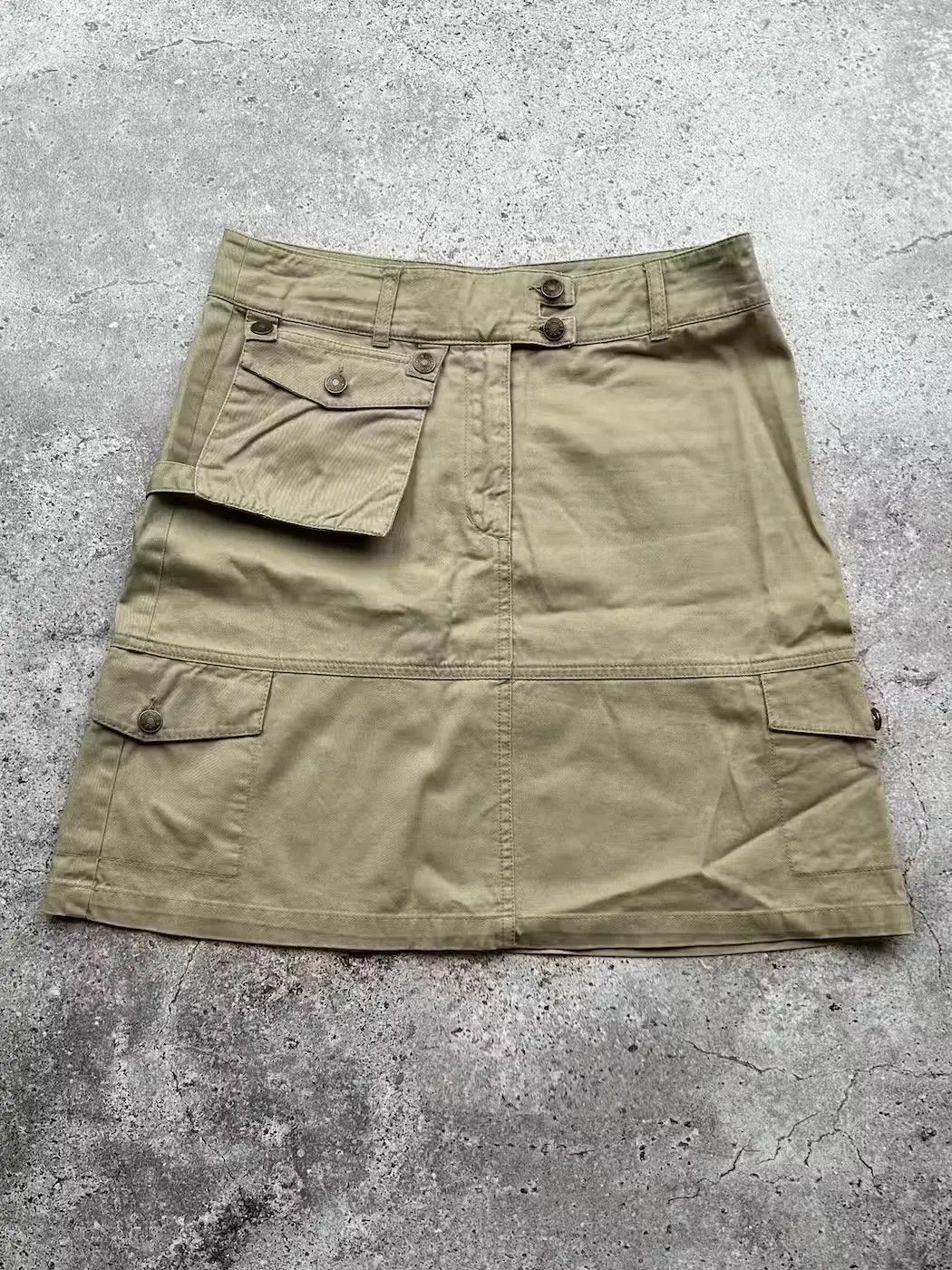 Vintage Vintage Amazing Detachable Pocket Skirt C83(V202) Size 27" / US 4 / IT 40 - 3 Thumbnail