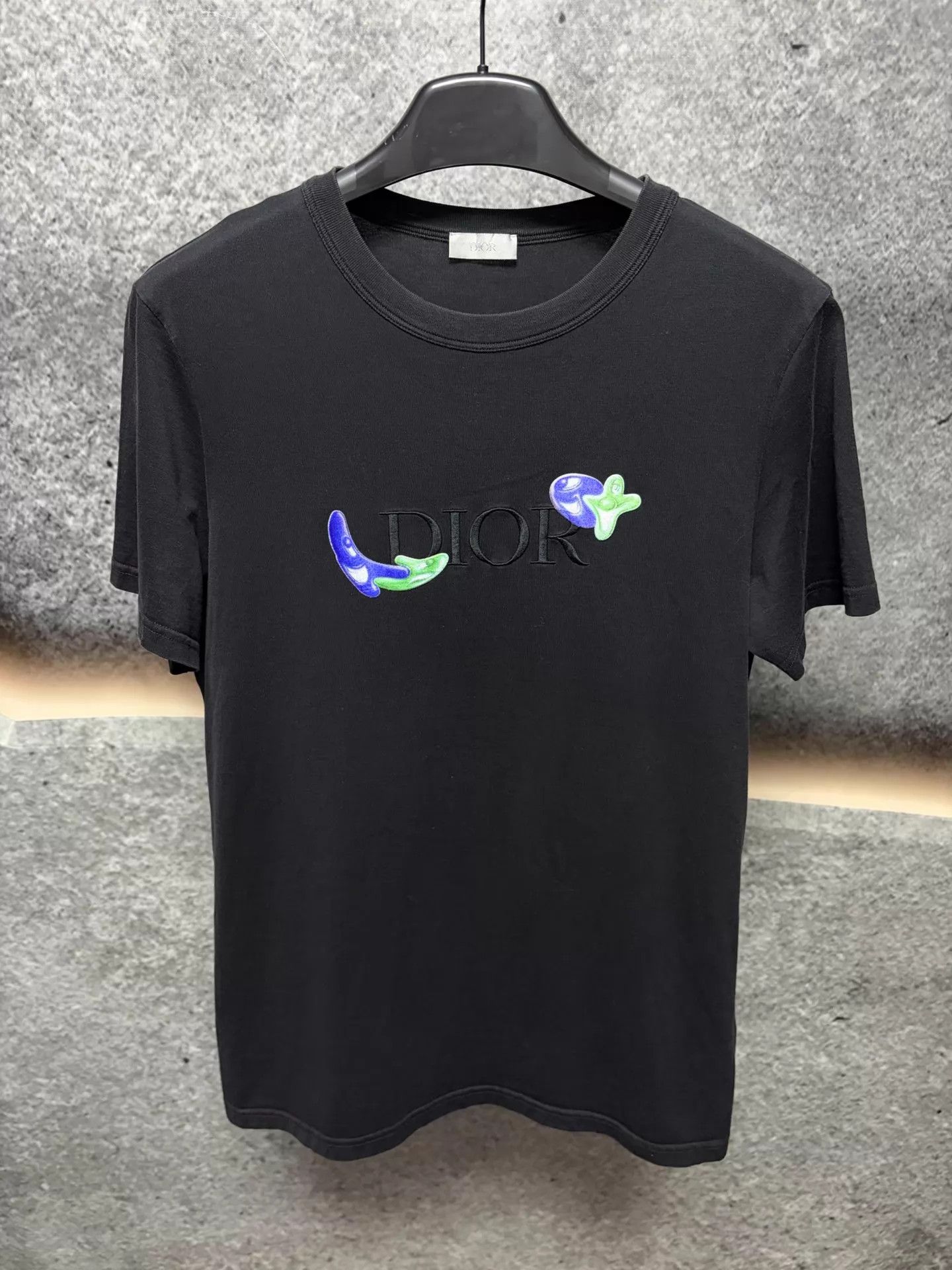 Dior Dior Embroidered Logo Short Sleeve Tee M Size M / US 6-8 / IT 42-44 - 1 Thumbnail