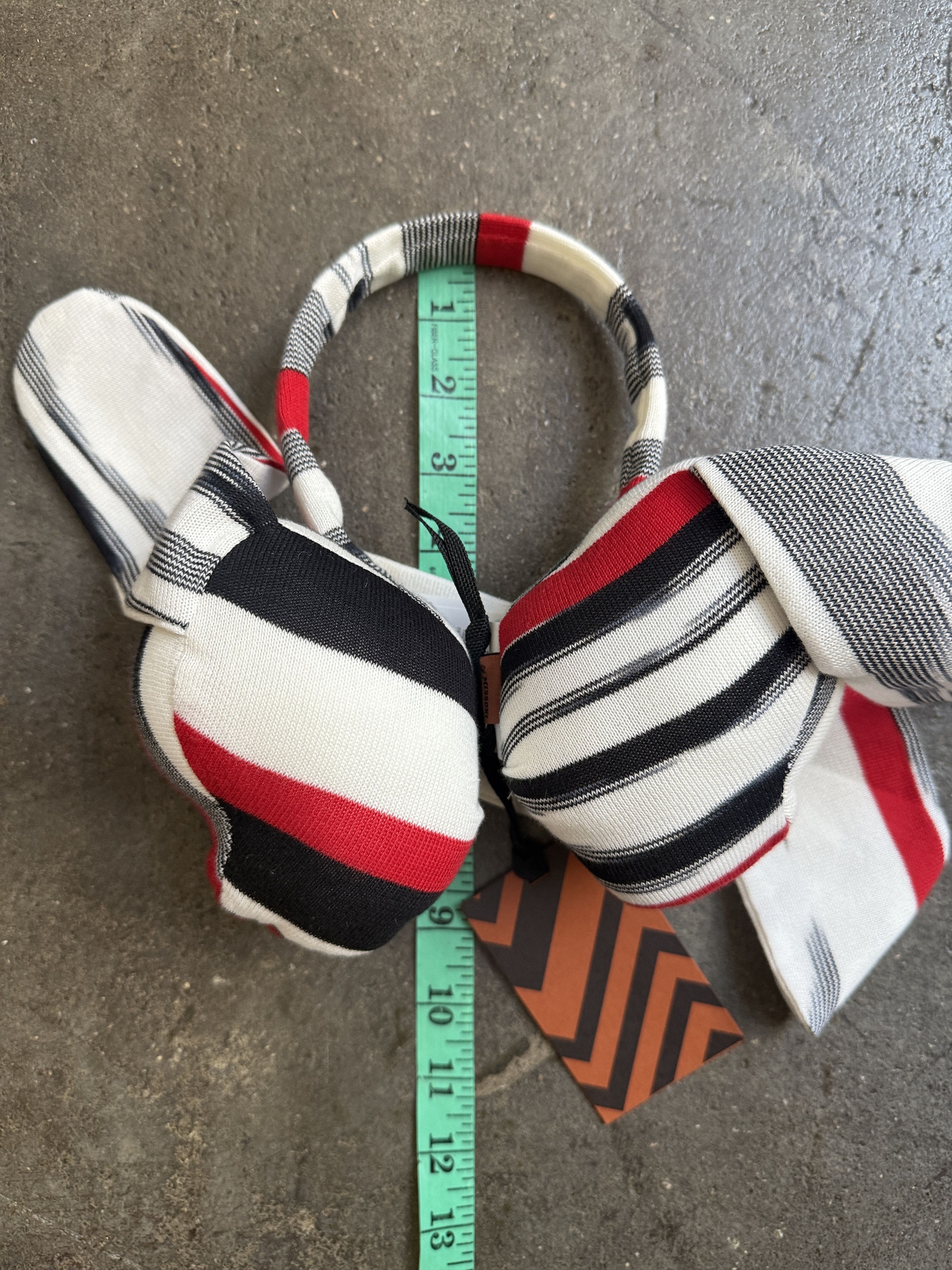 Missoni Brand New Lunar Year Edition Bunny Ear Muffs Head Size ONE SIZE - 6 Thumbnail