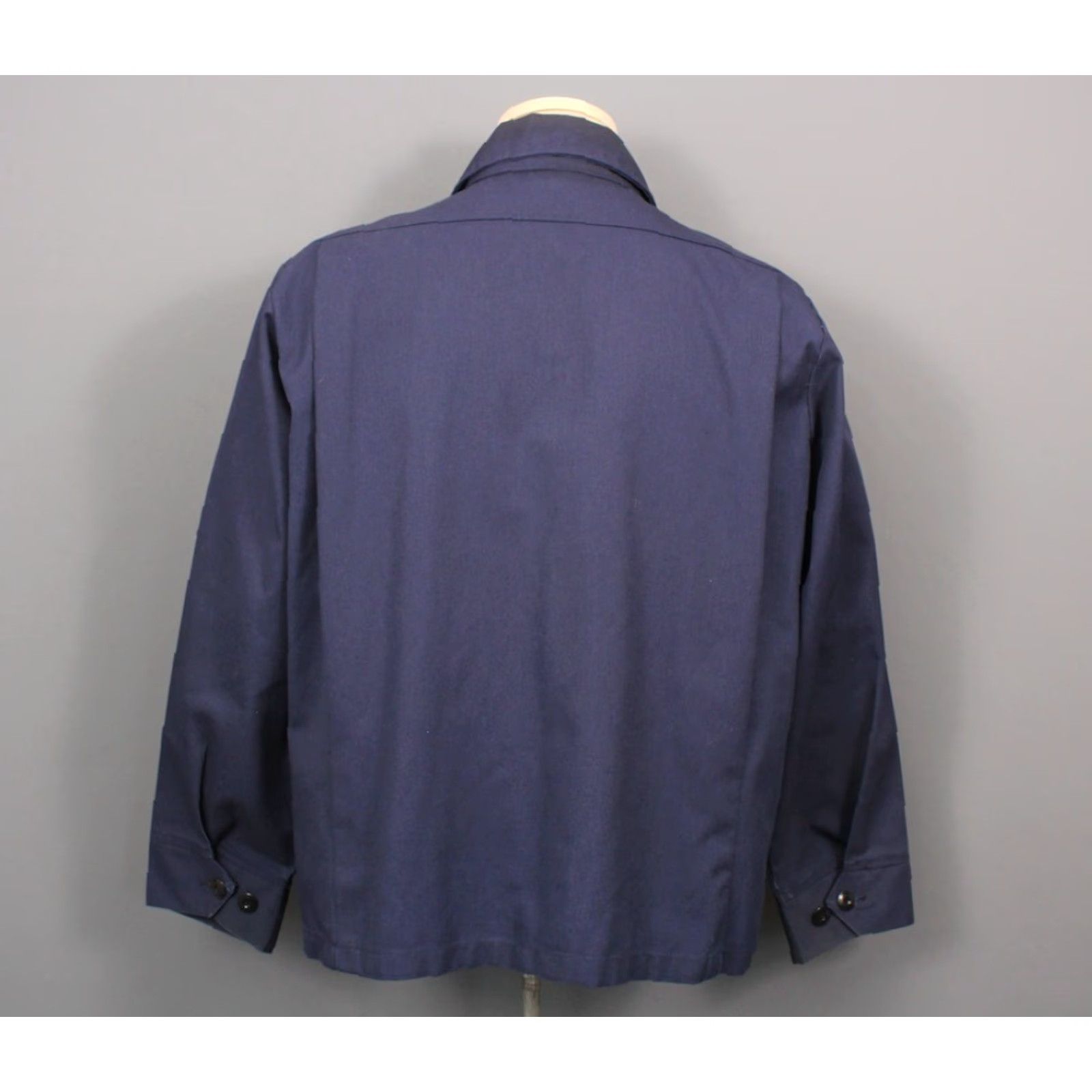 Vintage VINTAGE Mail Carrier Jacket Mens VTG 80s Work Jacket 44 R Unitog Blue Cotton 1980s Mailman Post Office Decade 80s Mens Size 44 R Size US S / EU 44-46 / 1 - 4 Thumbnail