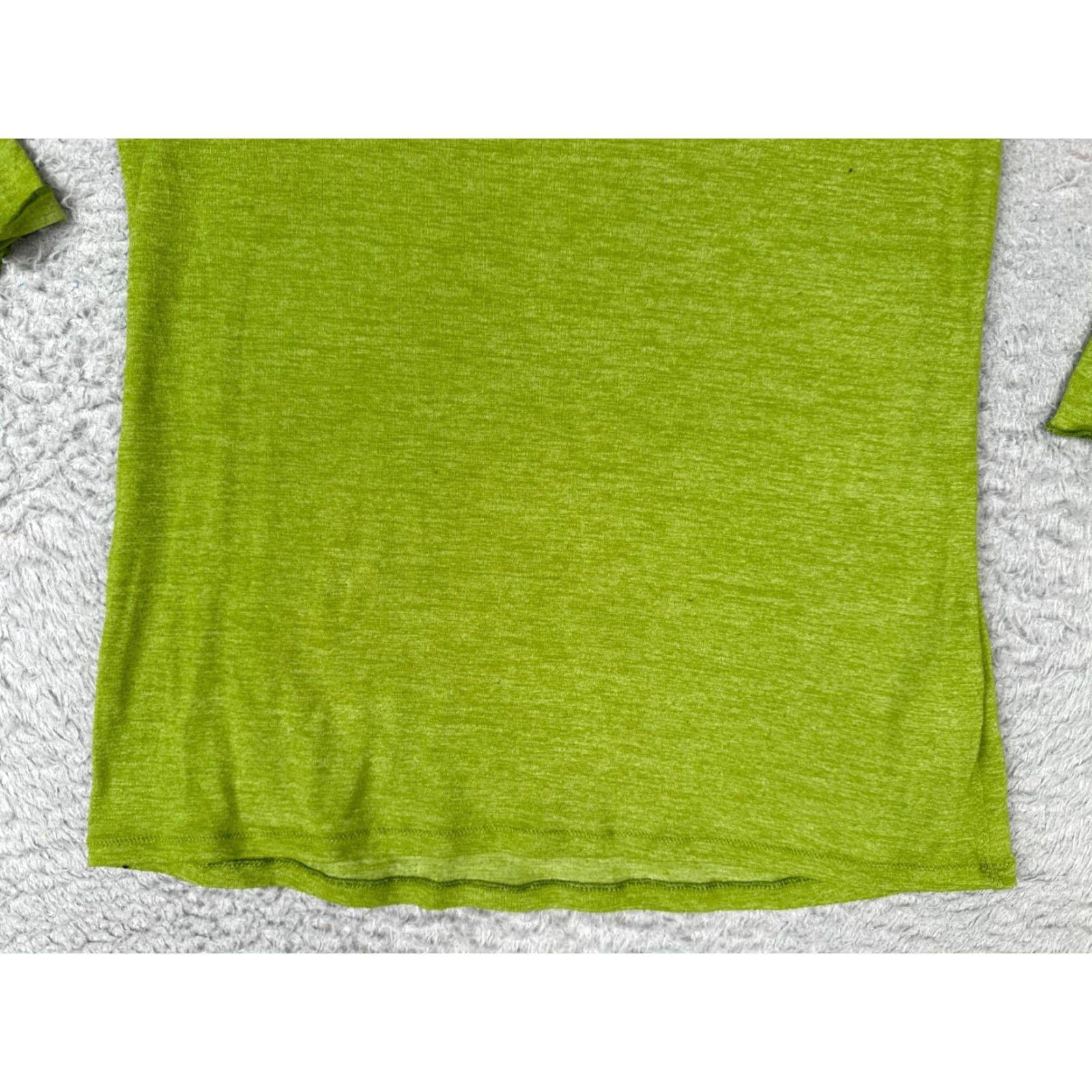 Patagonia Patagonia Shirt Women S Green 3/4 Sleeve Crew Neck Polyester Jersey Basic Casual Shirt Womens Size S / US 4 / IT 40 - 5 Thumbnail