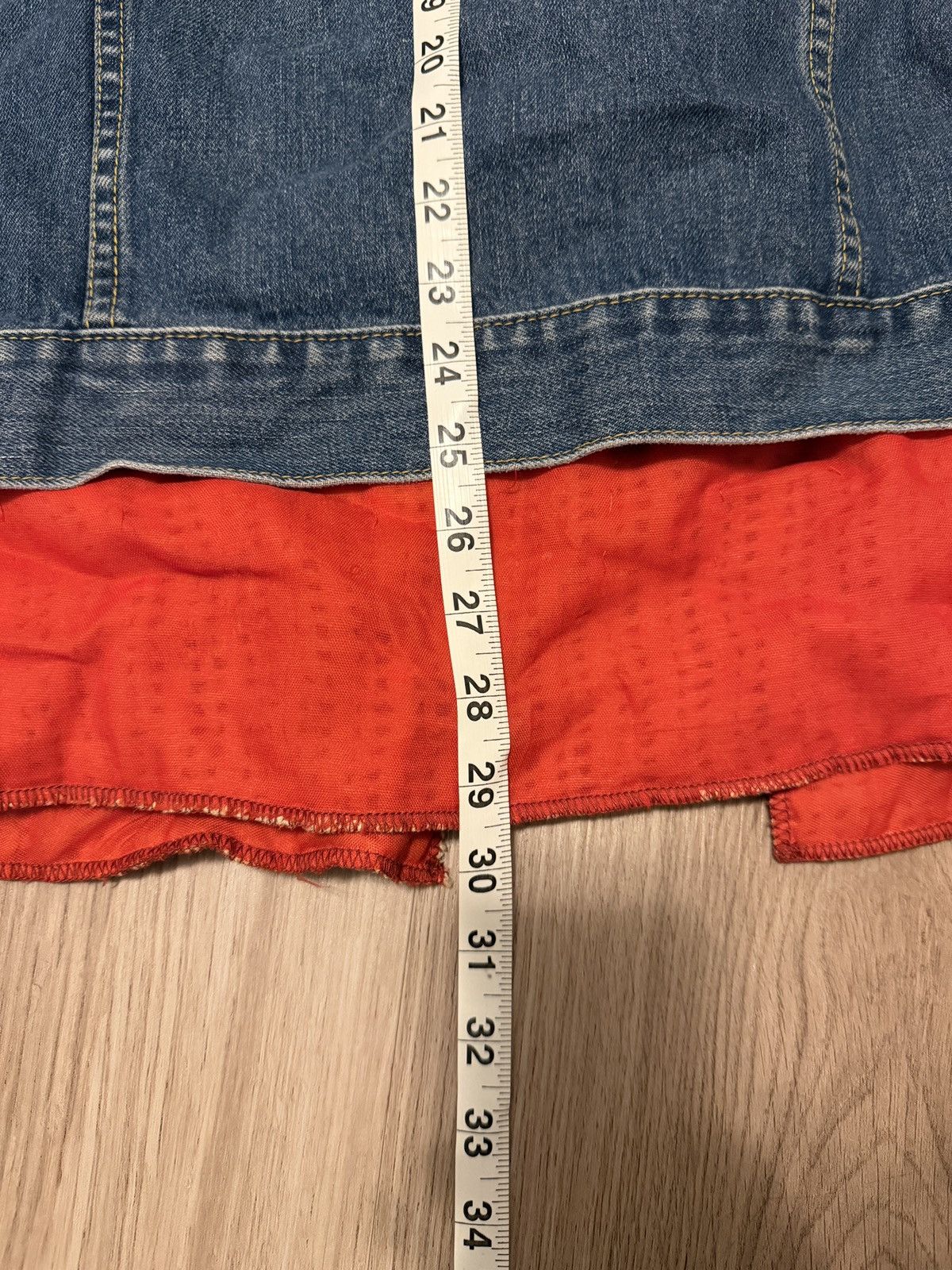Needles Needles Rebuild Reversible Denim Jacket Size US L / EU 52-54 / 3 - 8 Thumbnail