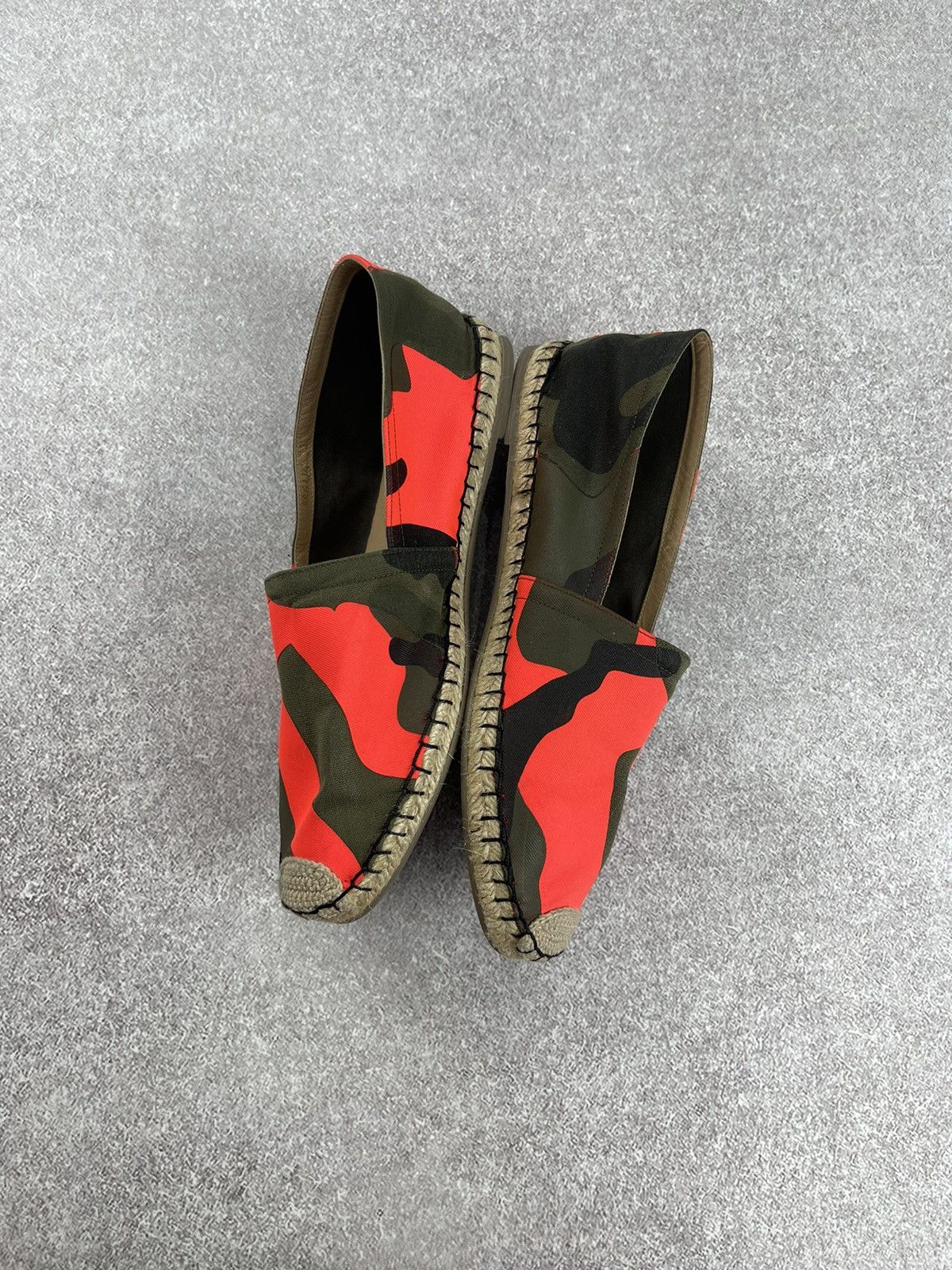 Valentino Valentino Garvani Canvas Camouflage Espadrille Slip On 39 Size US 9 / IT 39 - 7 Thumbnail