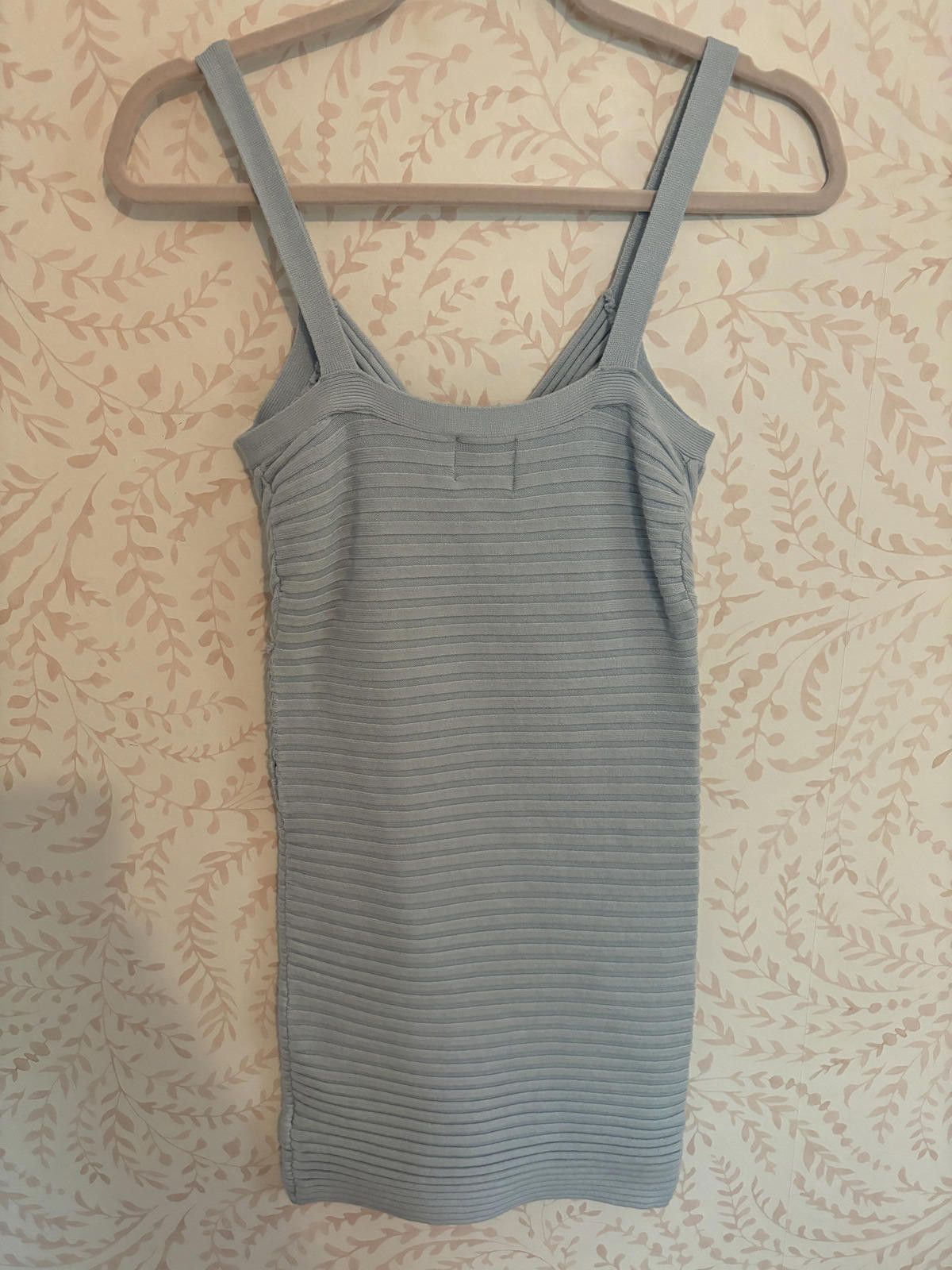 Designer NWT Princess Polly Light Blue Bodycon Dress Size S / US 4 / IT 40 - 7 Thumbnail