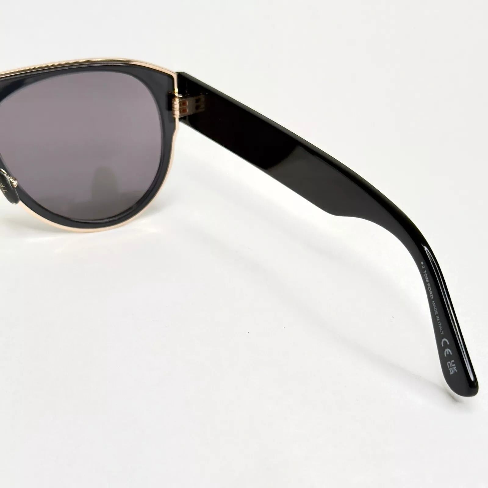 Tom Ford TOM FORD Lyle 02 TF1074 01C Black Aviator Sunglass 1074 Size ONE SIZE - 4 Thumbnail