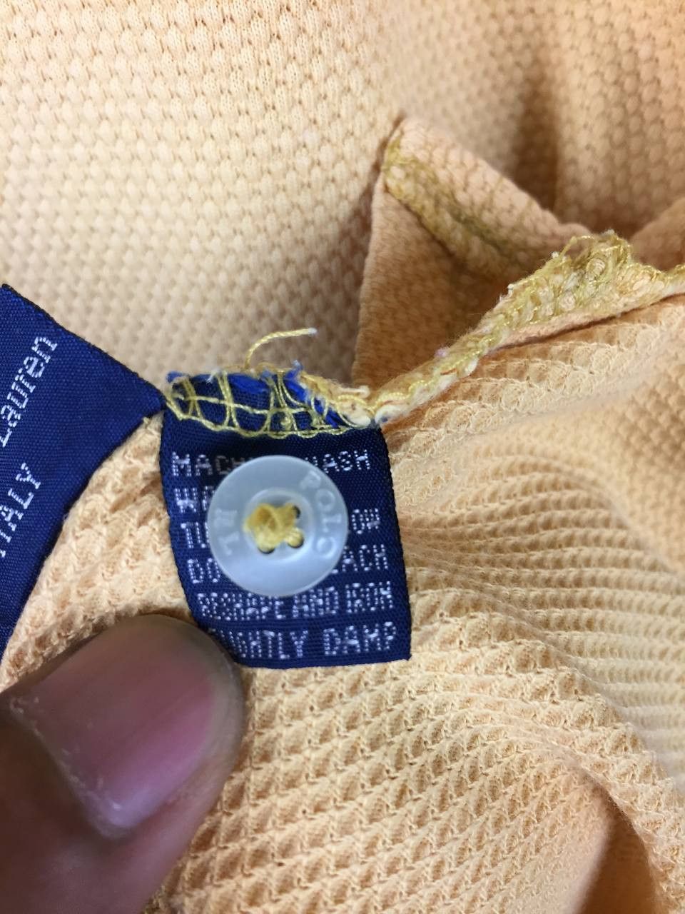 Polo Ralph Lauren Vtg Polo Ralph Lauren Small Logo Pique Polo Shirt Size US S / EU 44-46 / 1 - 12 Thumbnail