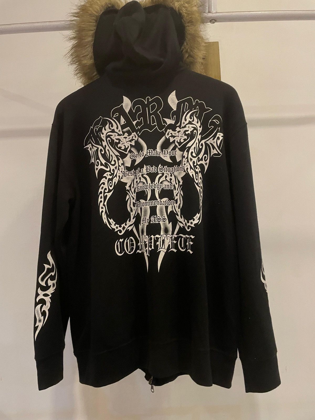 Japanese Brand Fur hoodie karma hoodie Size US L / EU 52-54 / 3 - 2 Thumbnail