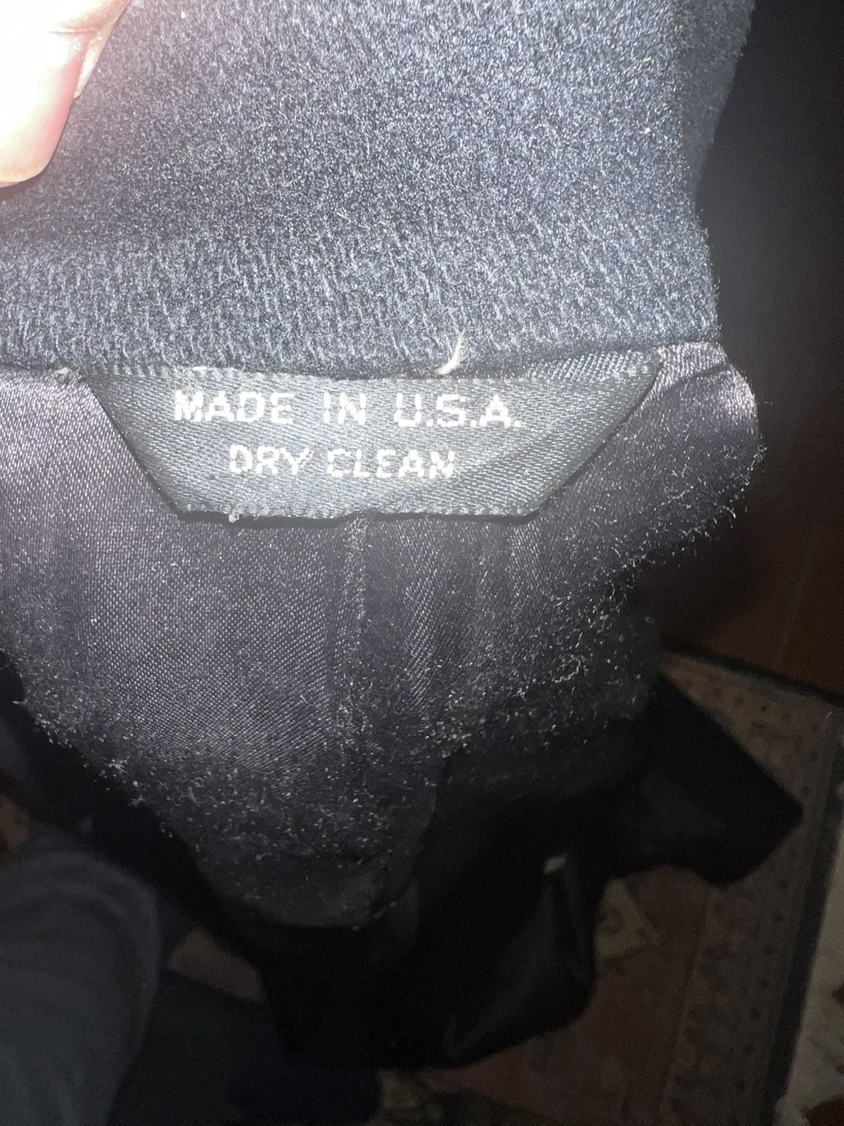 Other Black wool topcoat made in the USA in magnificent shape! Size US XL / EU 56 / 4 - 4 Thumbnail