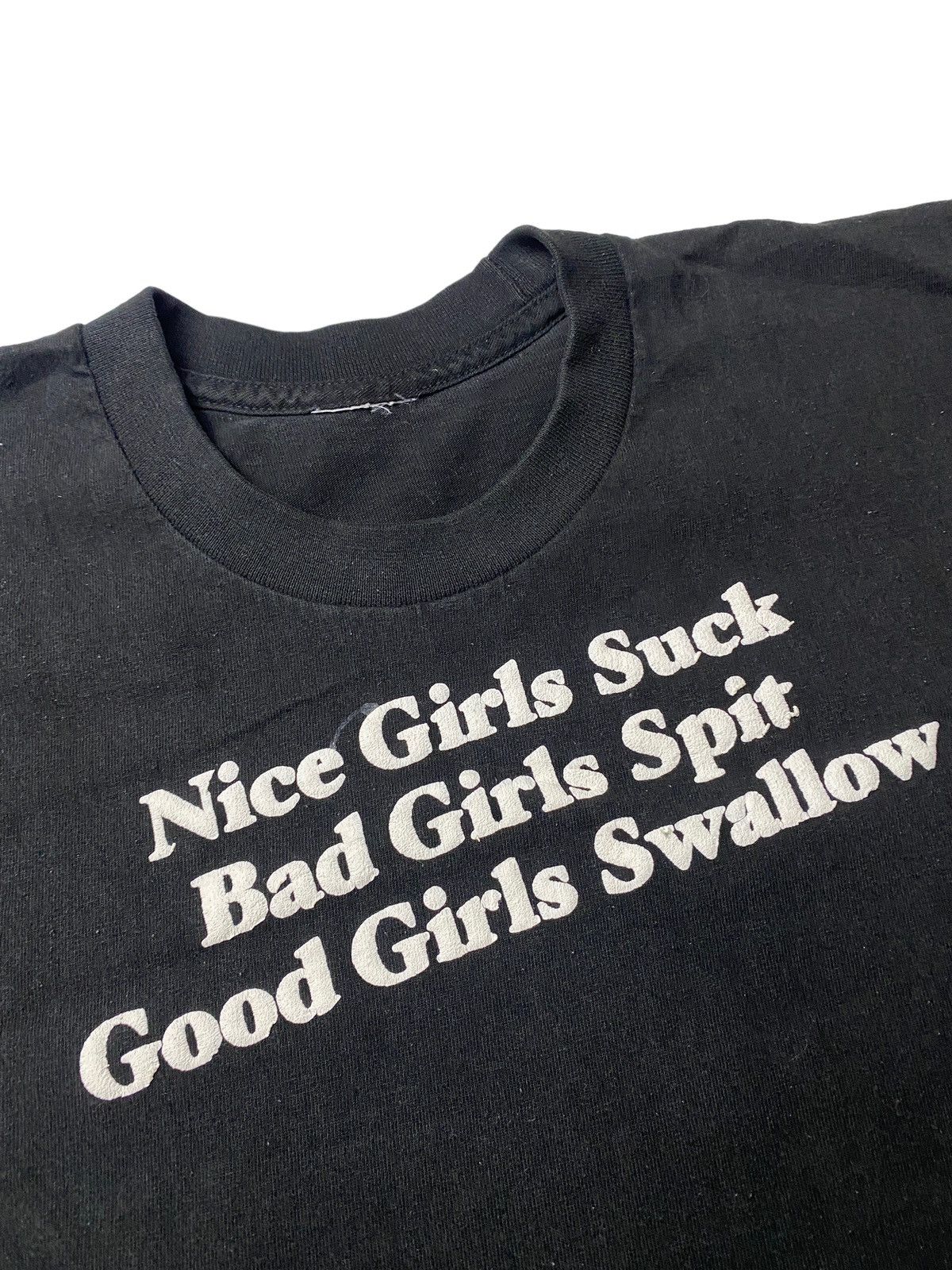 Vintage Vintage RARE Porn BJ Humor Tee Size US XL / EU 56 / 4 - 1 Thumbnail