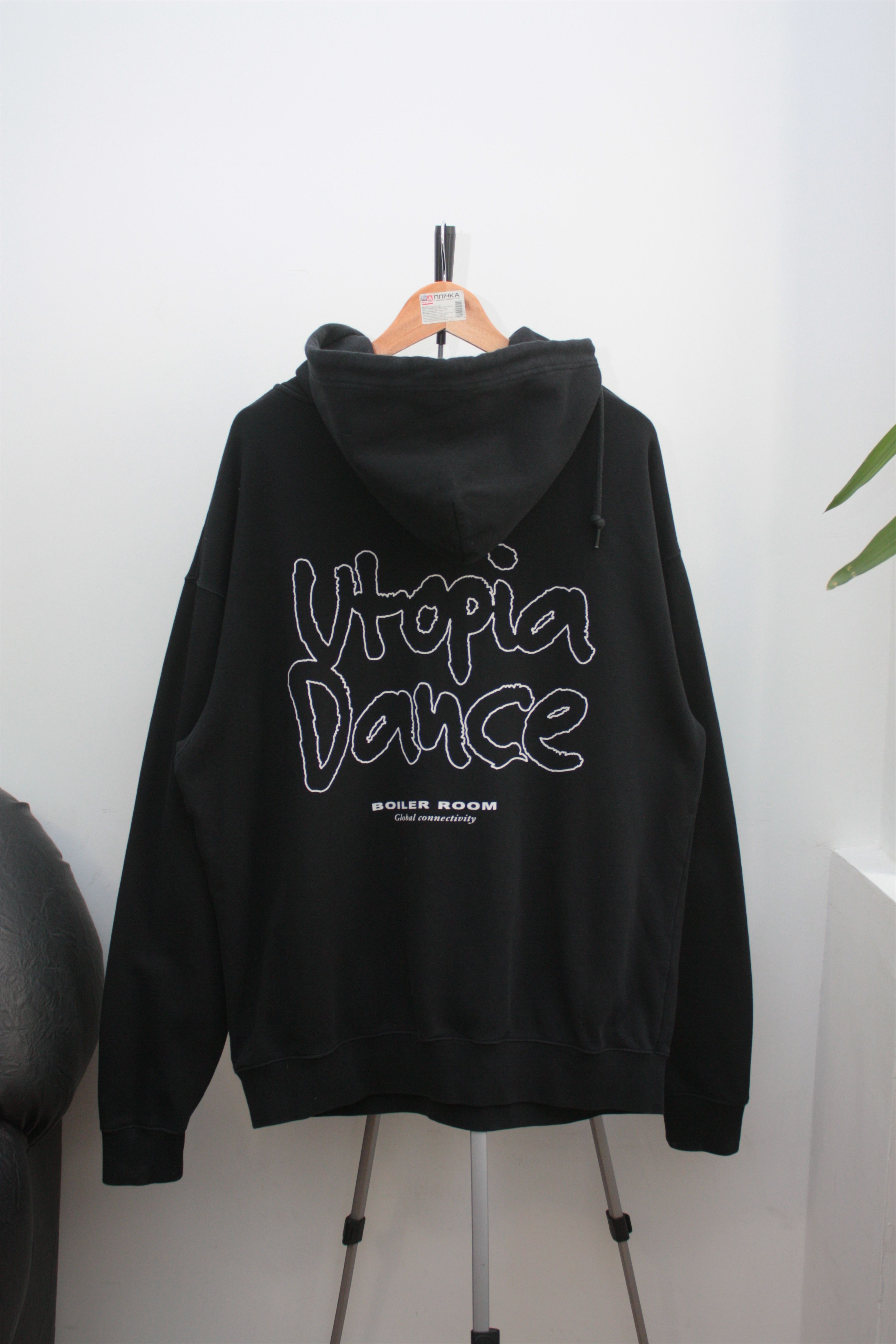 Boiler Room Boiler Room Utopia Dance Black Hoodie Large Men's Size US L / EU 52-54 / 3 - 3 Thumbnail