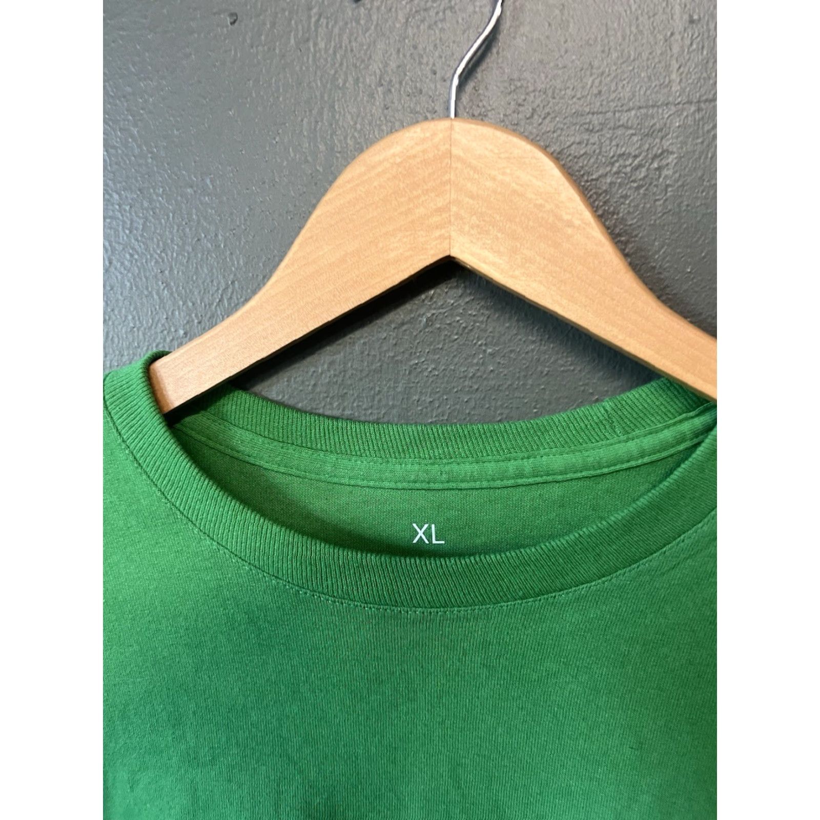 Apple Apple T-Shirt Unisex Adults Long Sleeve XL Green Size US XL / EU 56 / 4 - 3 Thumbnail