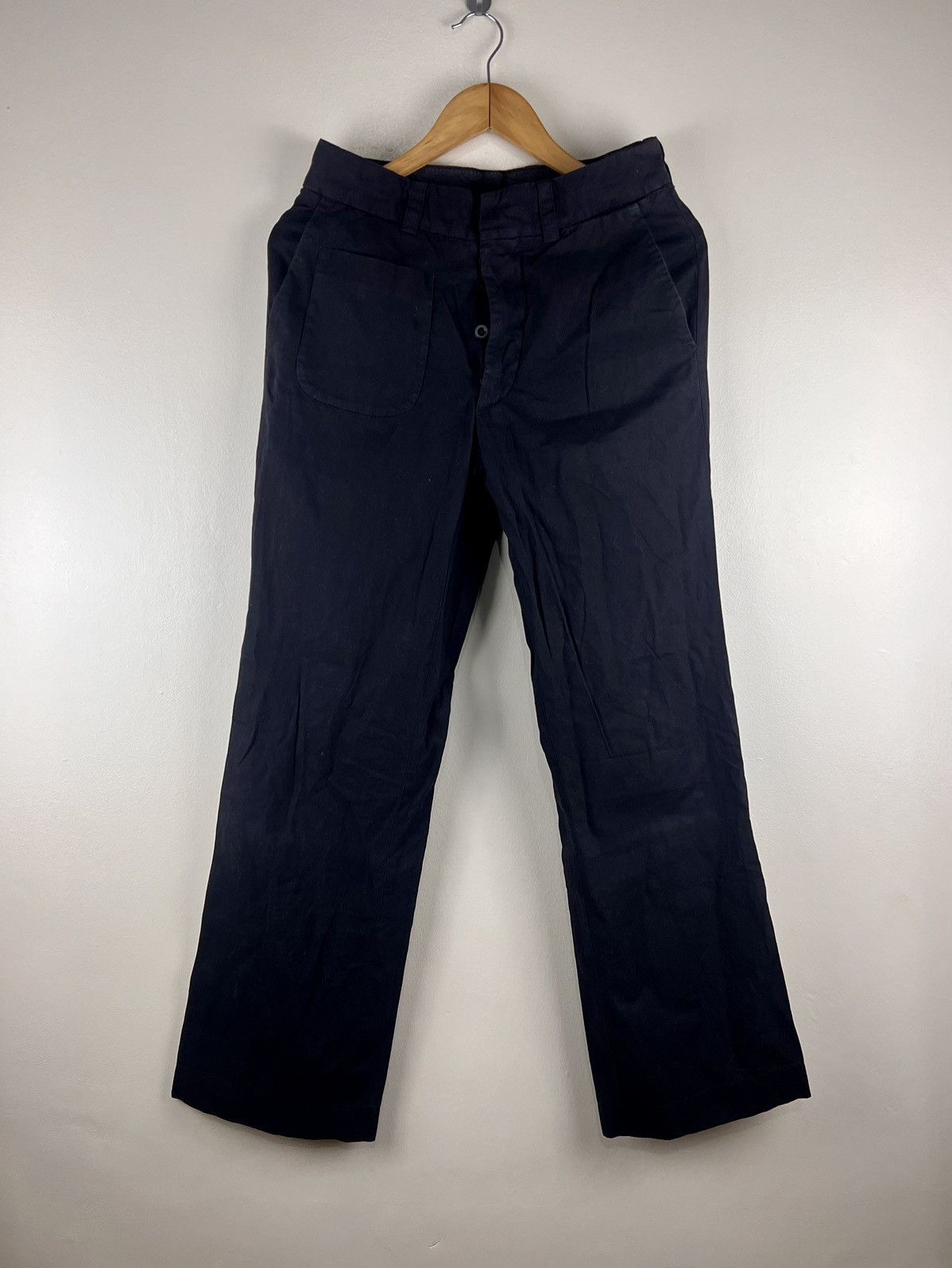 Maison Margiela MARGIELA LINE 10 FLARE TROUSER Size 30" / US 8 / IT 44 - 1 Thumbnail