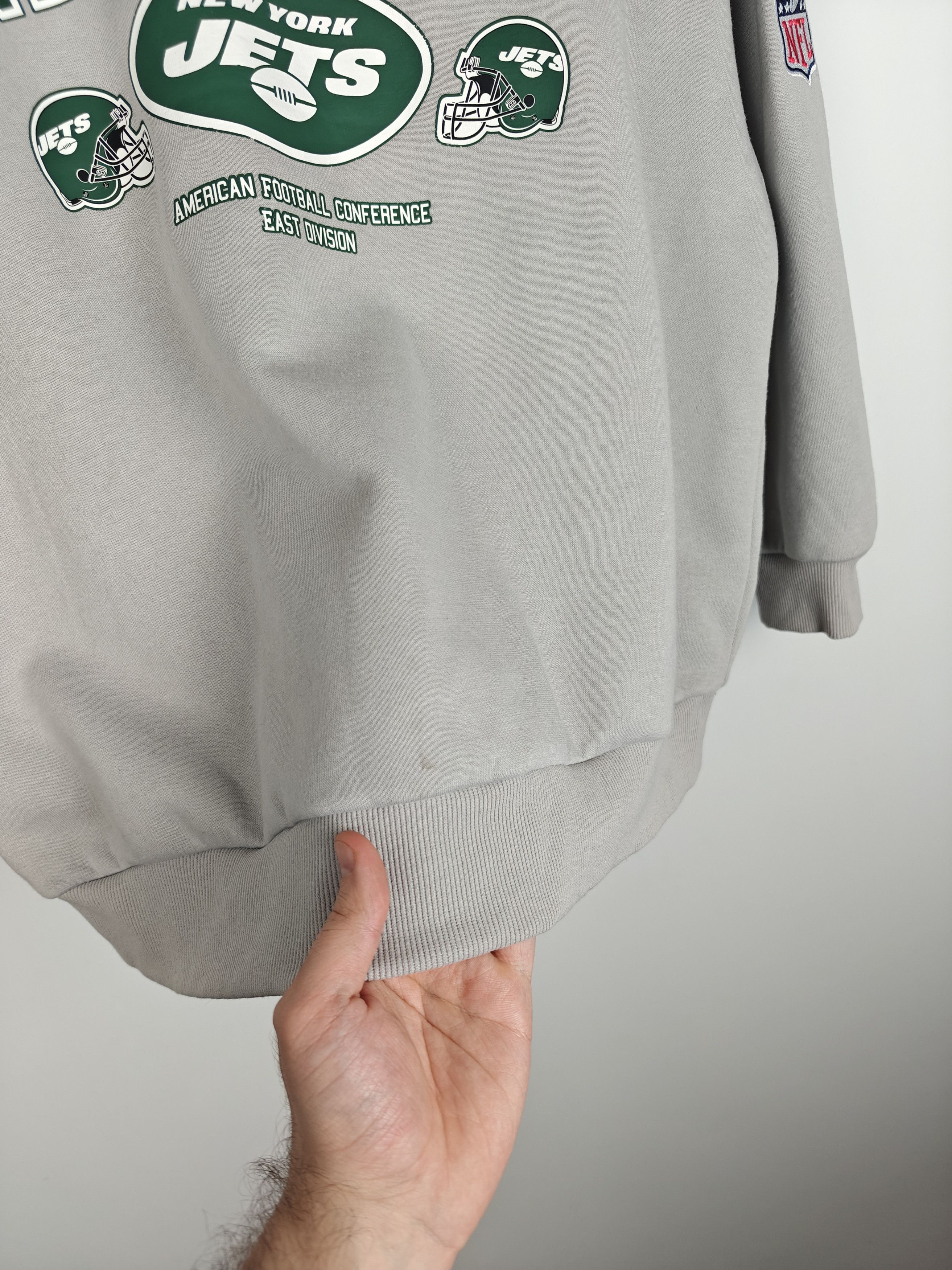 NFL NFL New York Jets Sweatshirt Pullover Oversized Fit size S Size US S / EU 44-46 / 1 - 9 Thumbnail