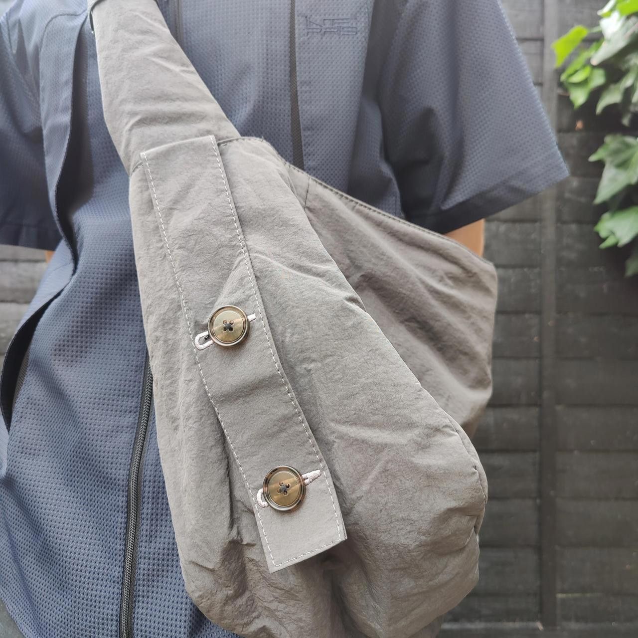 Other Grey Water Resistant Padded Side Bag Size ONE SIZE - 5 Thumbnail