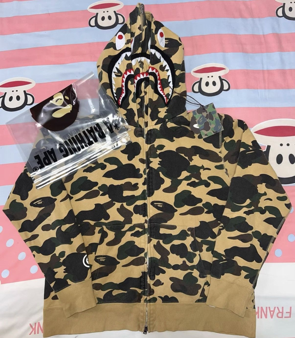 Bape Authentic BAPE OG NIGO Era Shark Jacket Size US XL / EU 56 / 4 - 1 Thumbnail