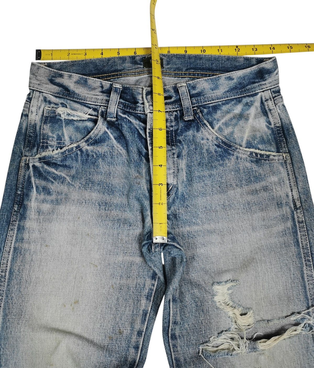 Kapital Ripped Distressed DMG Jeans Size US 28 / EU 44 - 10 Thumbnail
