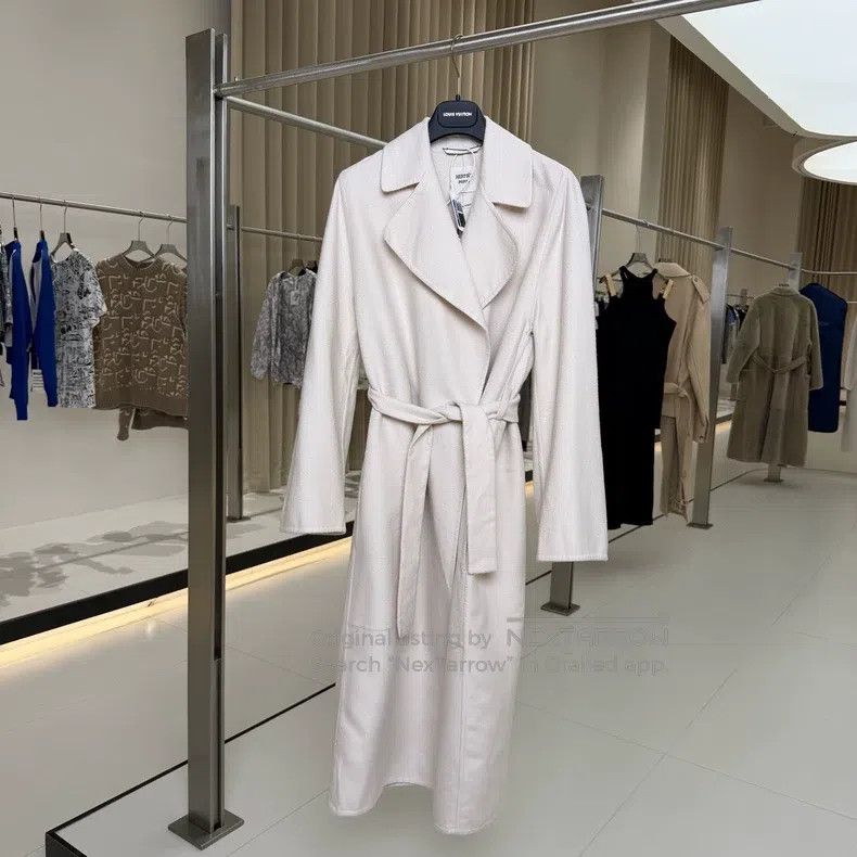 Hermes Hermes Pink Straight Cashmere Coat Size XXS / US 00 / IT 34 - 1 Thumbnail