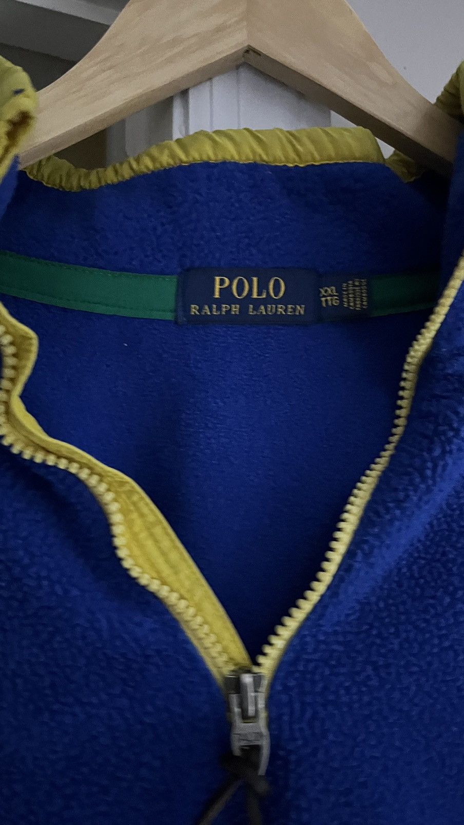 Polo Ralph Lauren Polo Fleece/Sherpa 1/4 zip with nylon trim Size US XXL / EU 58 / 5 - 3 Thumbnail