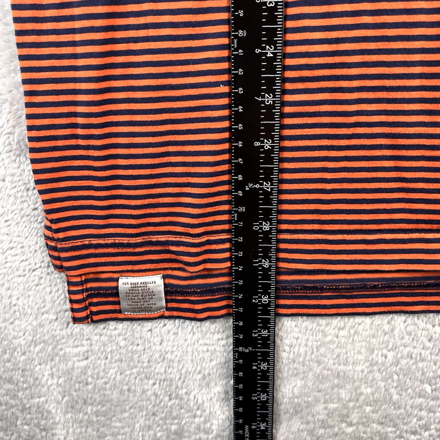 Peter Millar VINTAGE Peter Millar Polo Shirt Men’s XL Orange Blue Striped Casual Mens XL Blue Striped Polo Shirt Size US XL / EU 56 / 4 - 5 Thumbnail