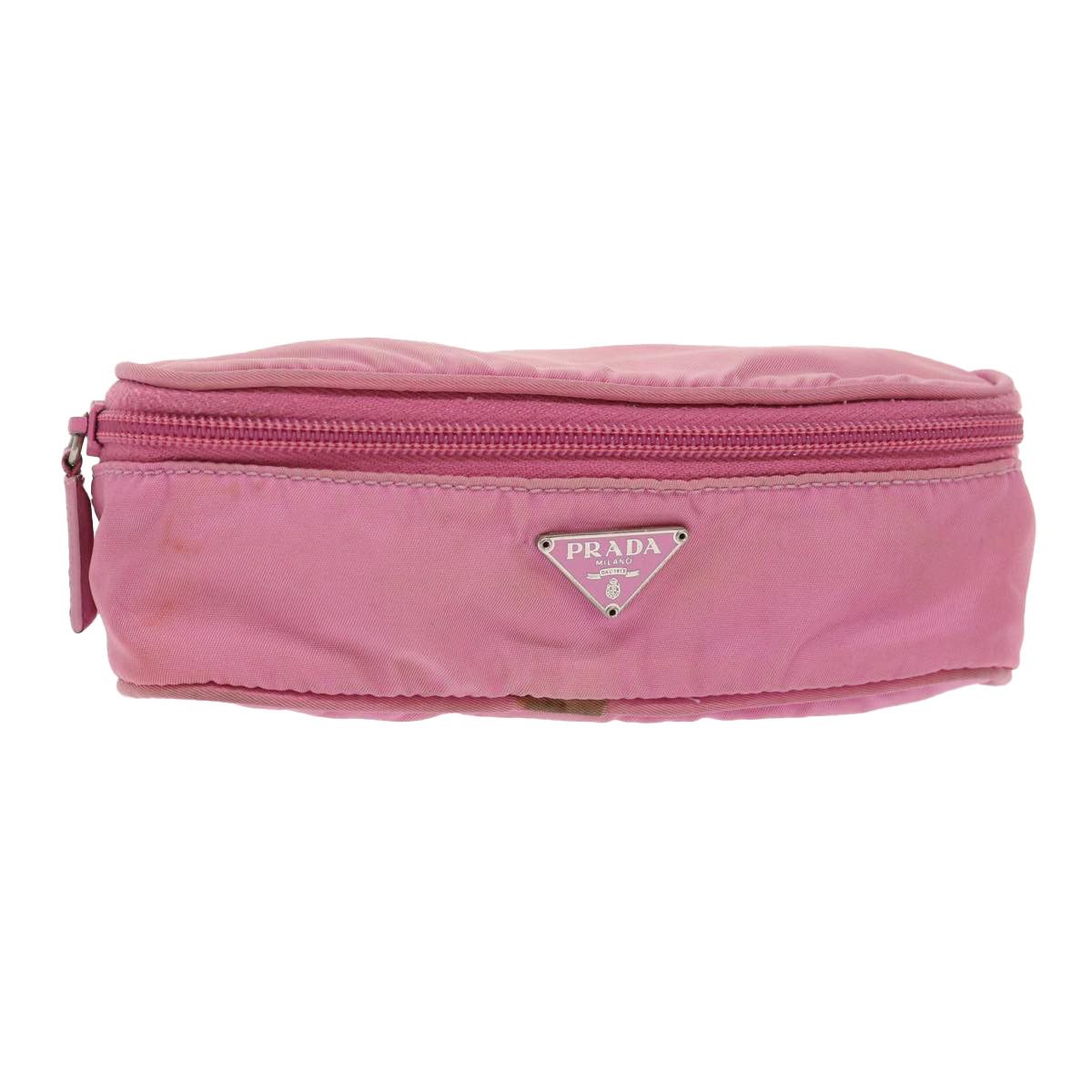 Prada Pink Synthetic Clutch Bag (Pre-Owned) Size ONE SIZE - 1 Thumbnail