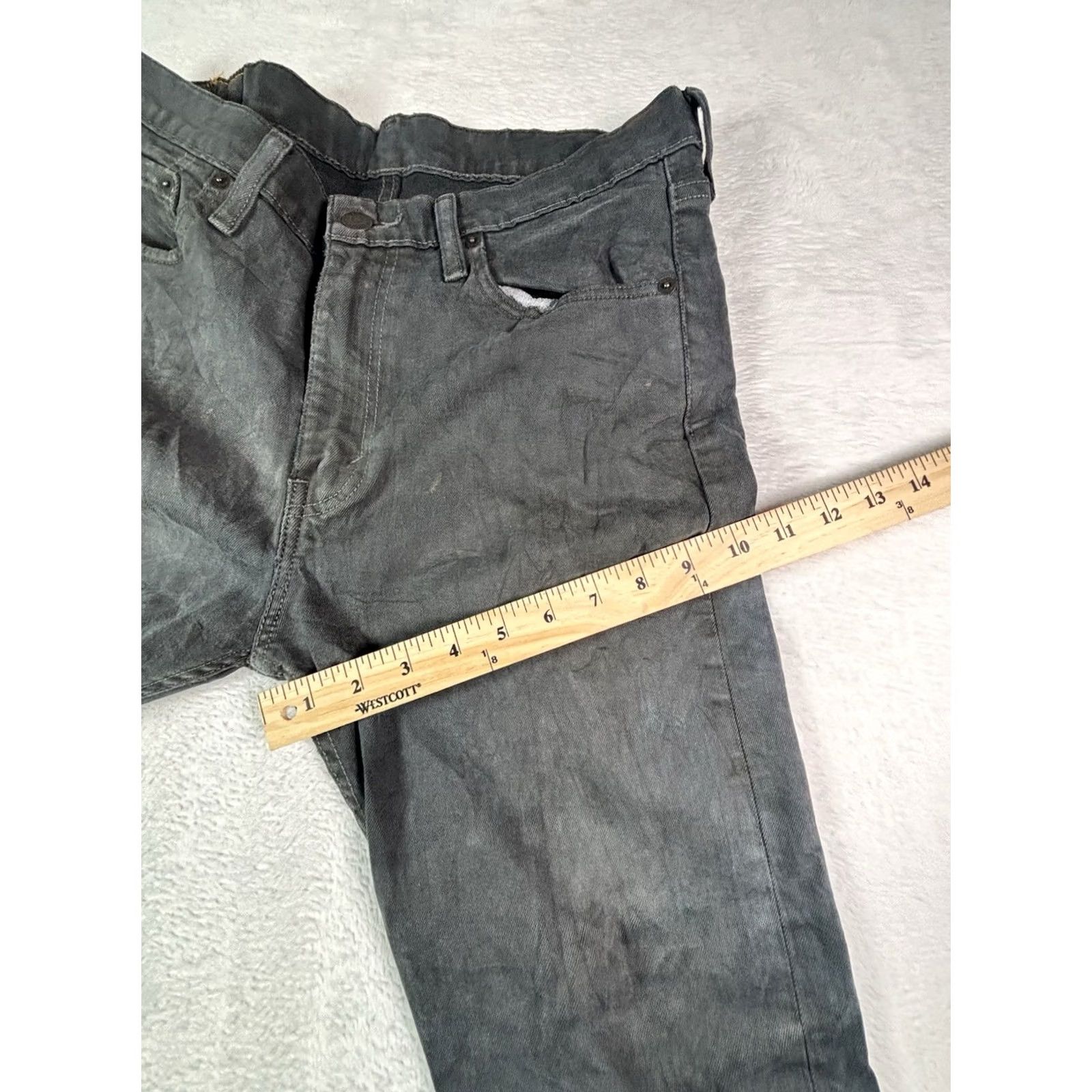 Levi's Levi's 510 Jeans Black Skinny Fit Denim Size 33x30 Mens Size US 33 - 6 Thumbnail