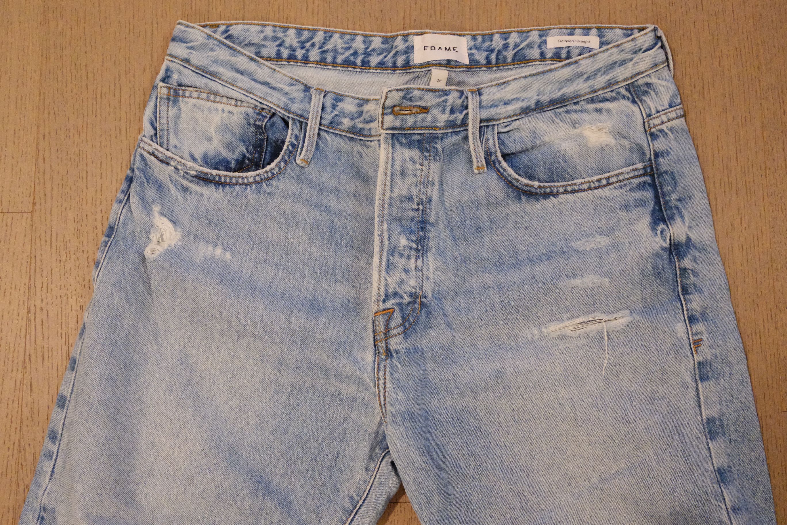 Frame FRAME Relaxed Straight denim Size US 32 / EU 48 - 2 Thumbnail