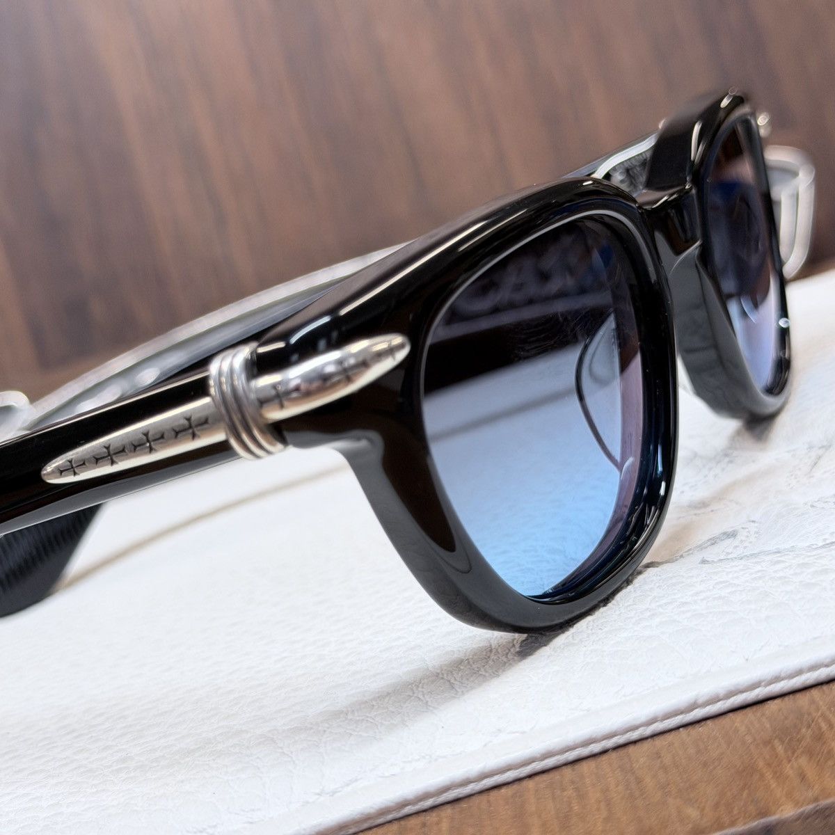 Chrome Hearts Chrome Hearts Drippin 1/1 Sunglasses Size ONE SIZE - 11 Thumbnail