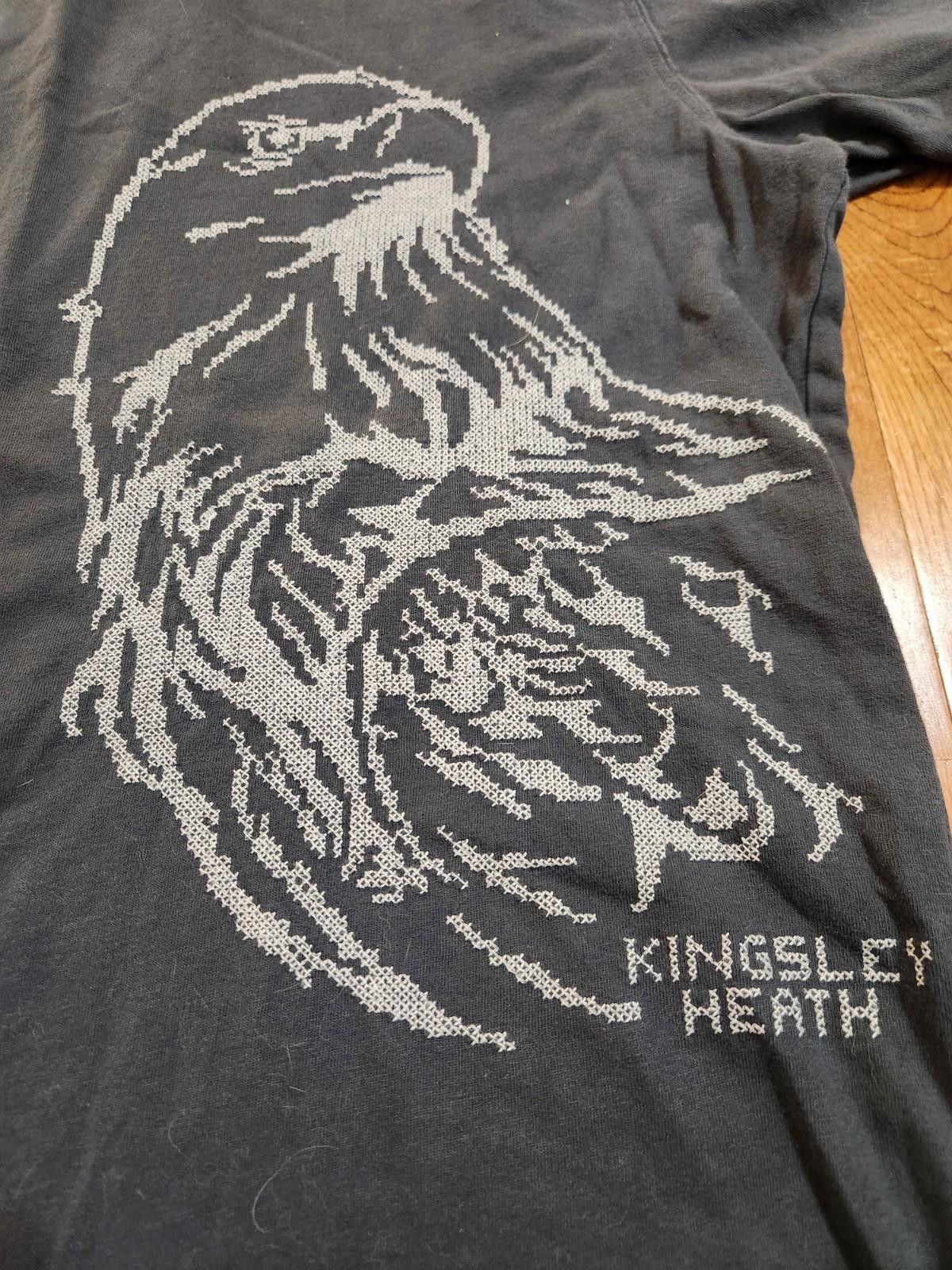 Designer Vintage Kingsley Heath Embroidered Eagle T-Shirt L Size US L / EU 52-54 / 3 - 2 Thumbnail