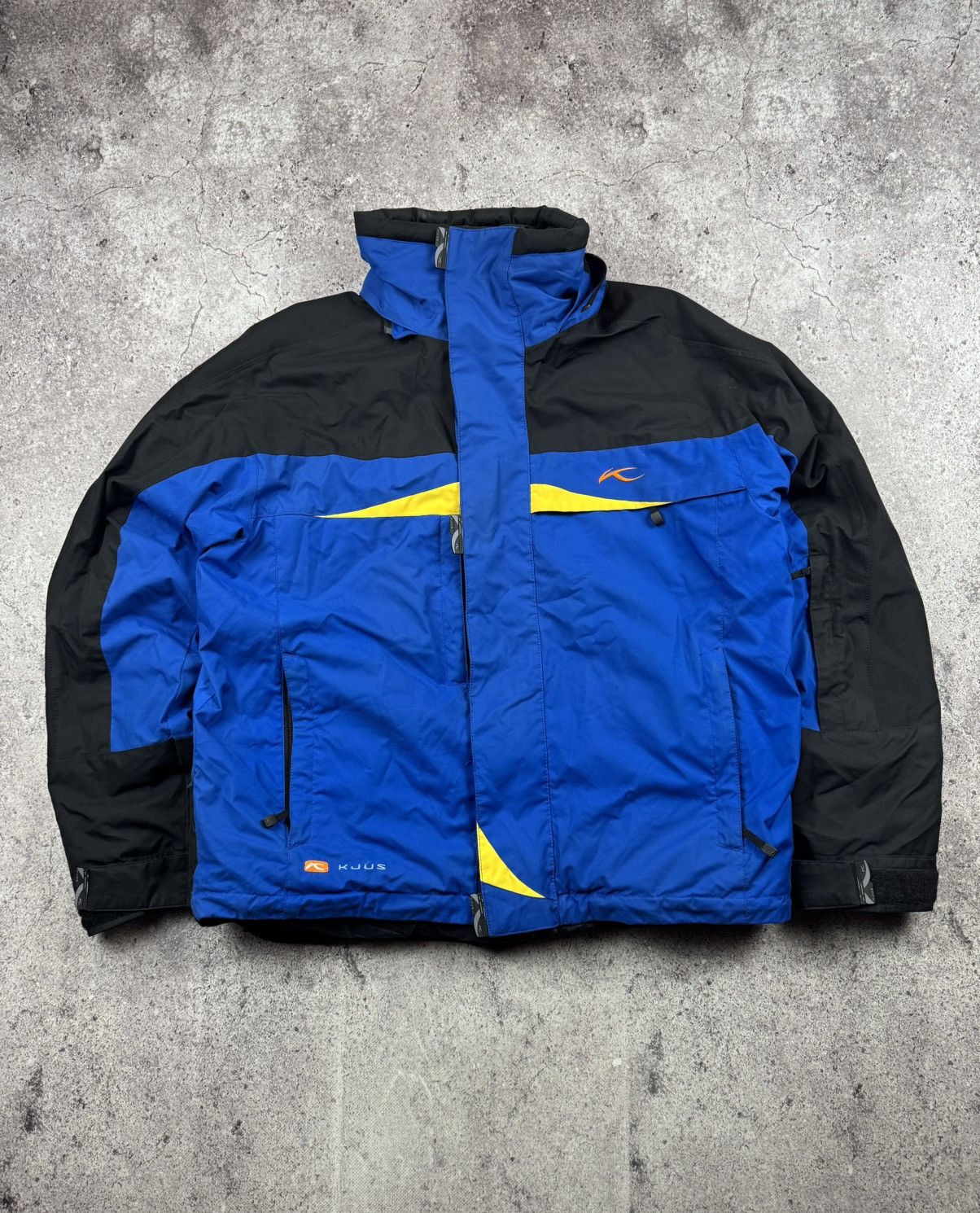 KJUS Kjus Systems Storm Hood Technical Two Tone Ski Jacket Size US S / EU 44-46 / 1 - 1 Thumbnail