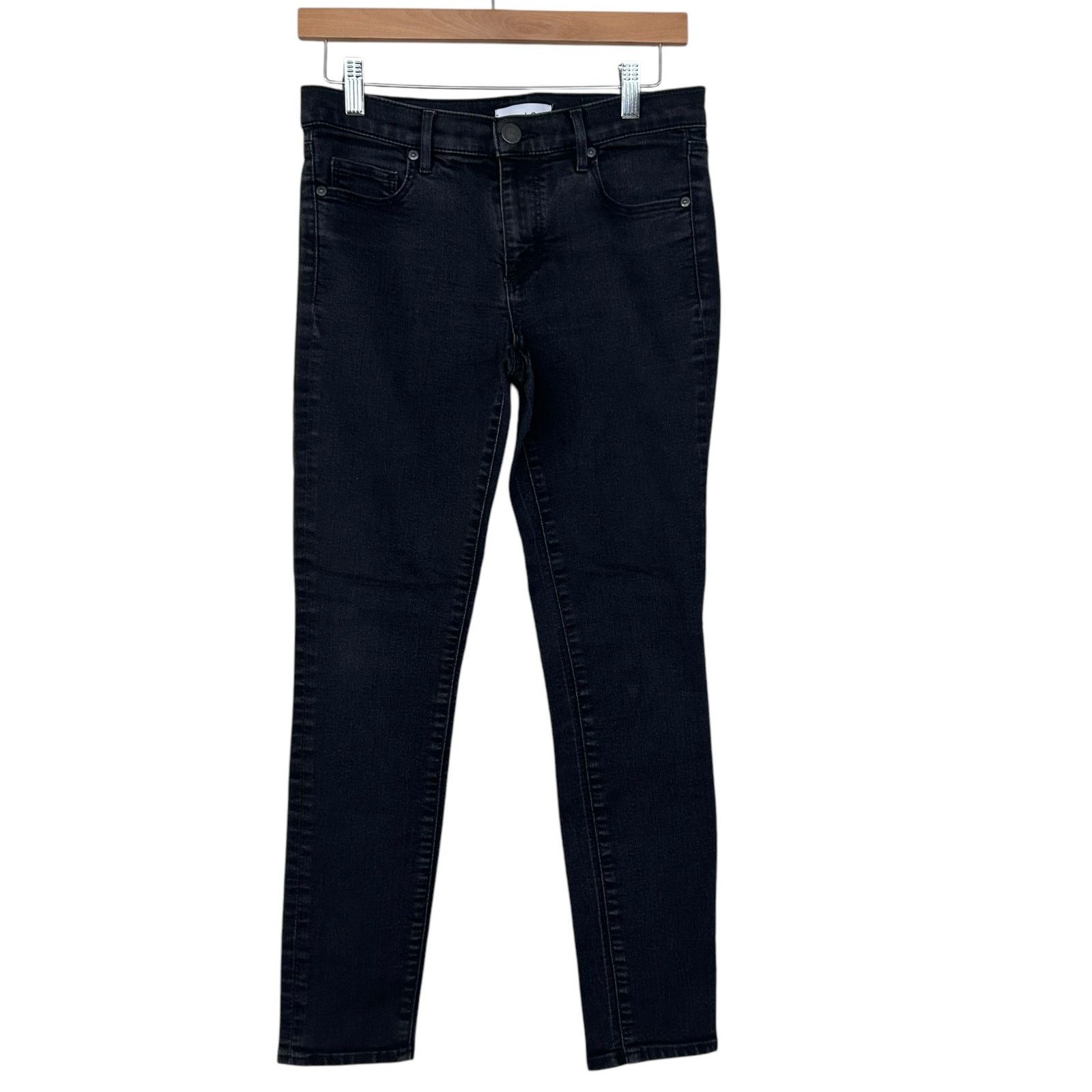 Loft Loft Black Modern Skinny Jeans Sz 26 Size 26" / US 2 / IT 38 - 1 Thumbnail