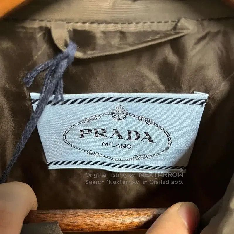Prada Prada Yellow Windbreaker with Brown Accents. Size US M / EU 48-50 / 2 - 3 Thumbnail