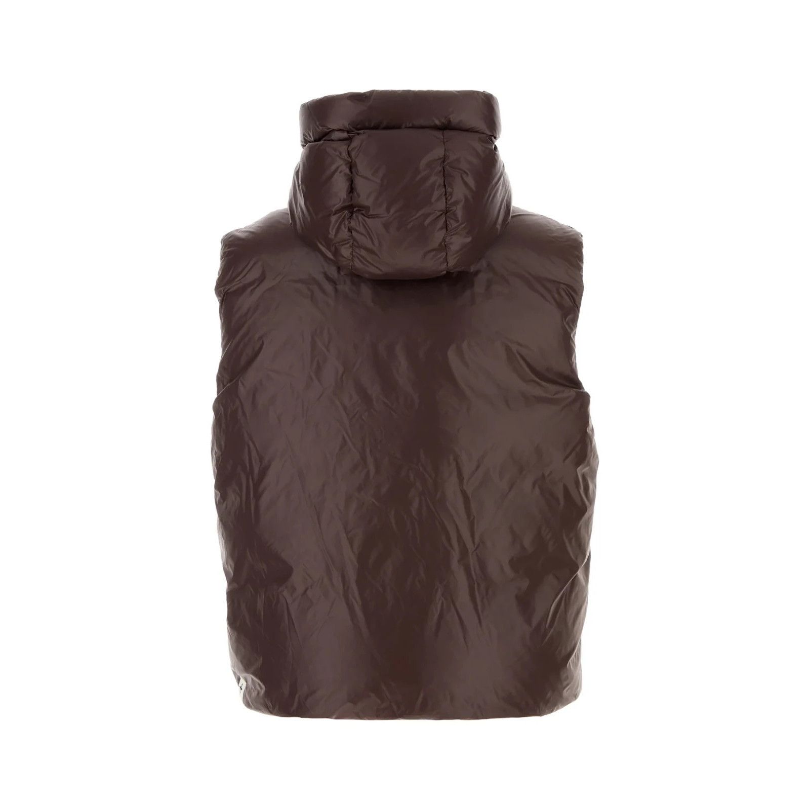 Jil Sander JIL SANDER Brown Nylon Sleevless Down Jacket New & Authentic Size US M / EU 48-50 / 2 - 2 Thumbnail