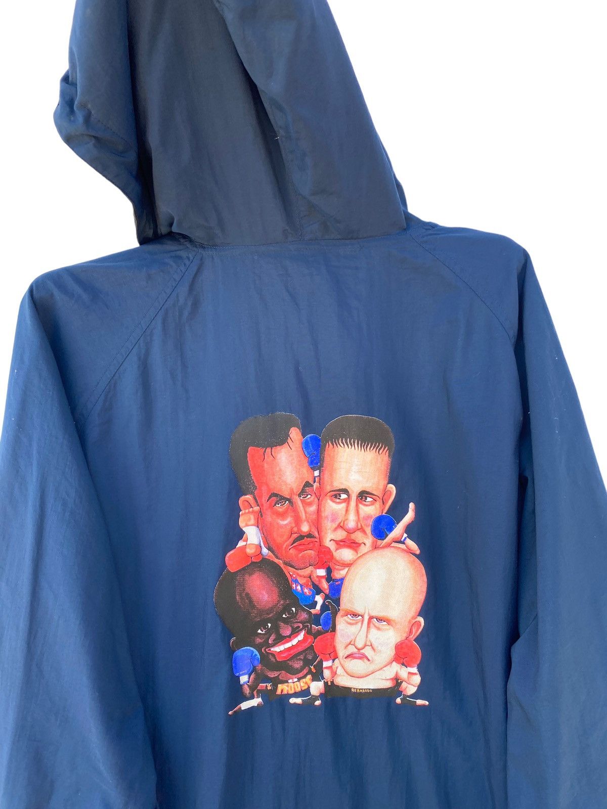 Japanese Brand Vintage Boxing Hoodie Jacket Size US L / EU 52-54 / 3 - 3 Thumbnail