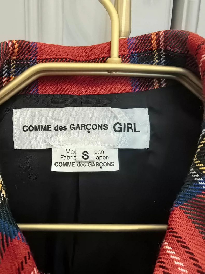 Comme des Garcons Comme Des Garcons Plaid wool skirt Size S / US 4 / IT 40 - 2 Thumbnail