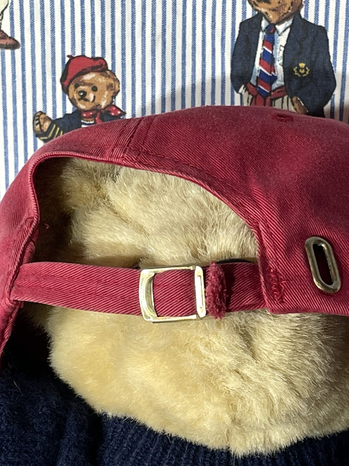 Polo Ralph Lauren × RRL Ralph Lauren × Ralph Lauren Cap Polo Sport Spell Out OG Vintage 1992 Size ONE SIZE - 5 Thumbnail