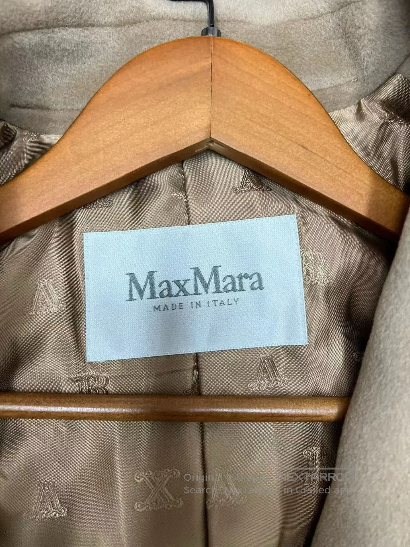 Max Mara Maxmara Double-Breasted Coat with Tags. Size M / US 6-8 / IT 42-44 - 3 Thumbnail