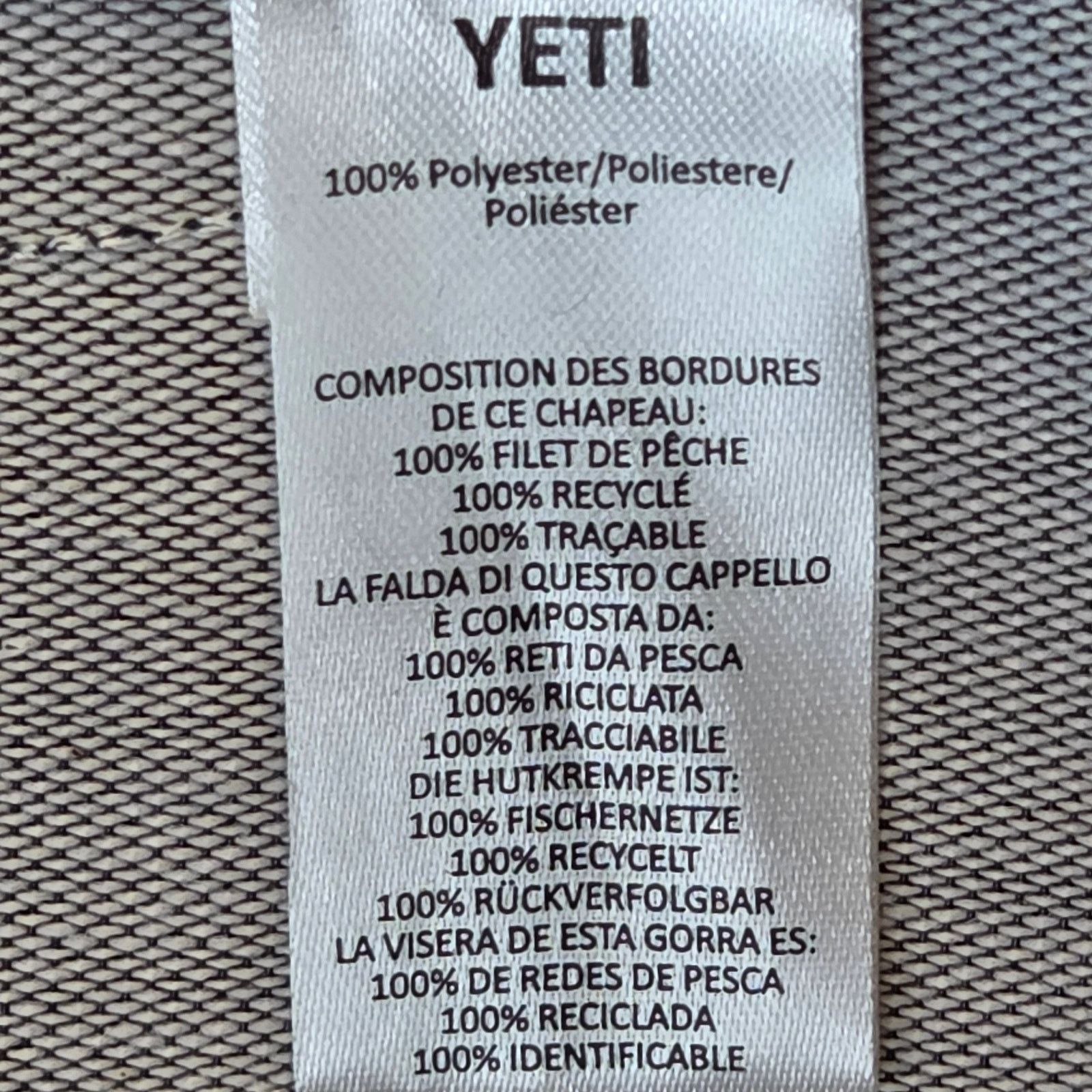 Yeti YETI NetPlus Trucker Hat Snapback Mesh Logo Patch Size ONE SIZE - 8 Thumbnail