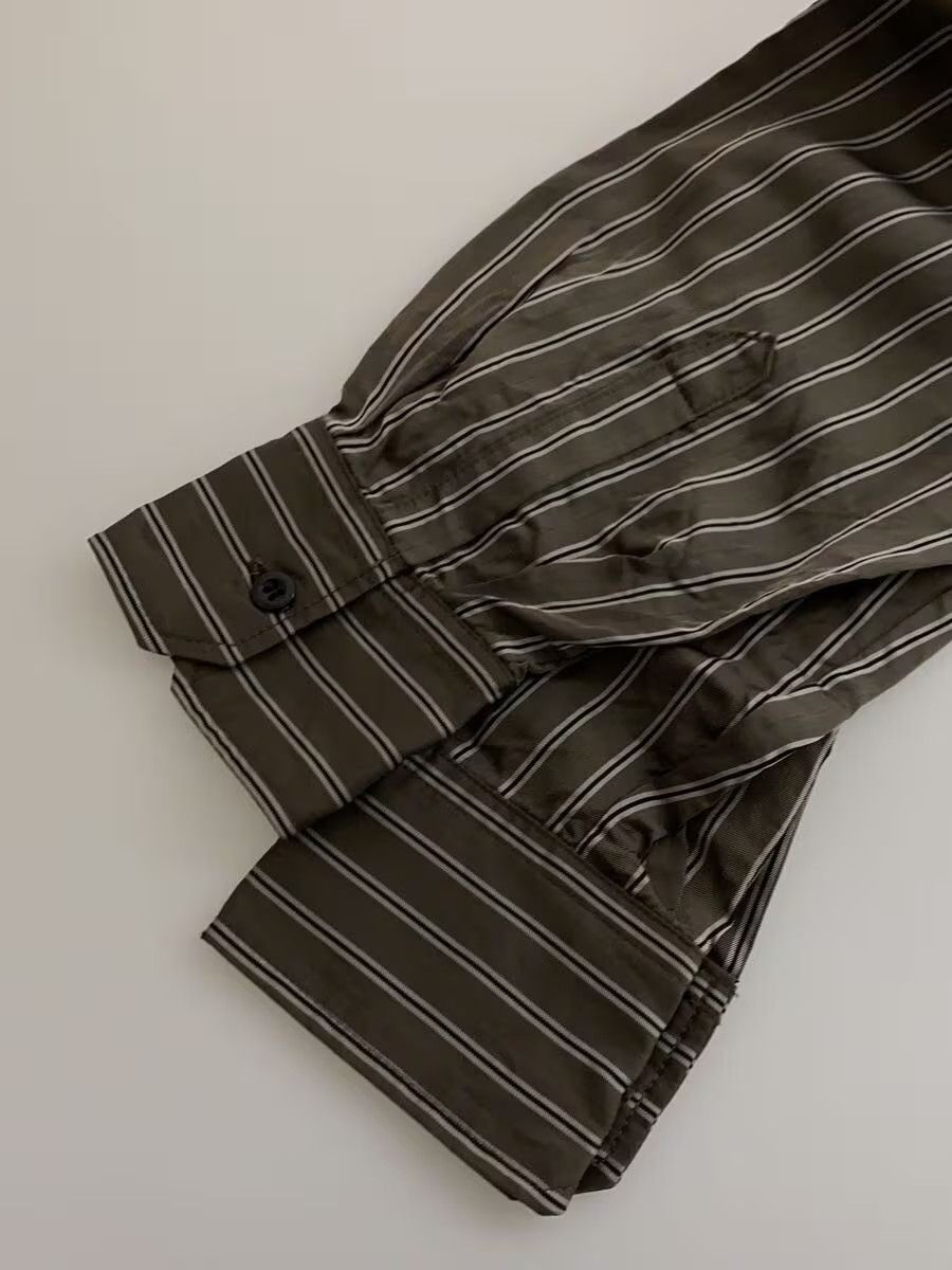 Yohji Yamamoto Hybrid Striped Long Sleeve Tee Size US M / EU 48-50 / 2 - 3 Thumbnail