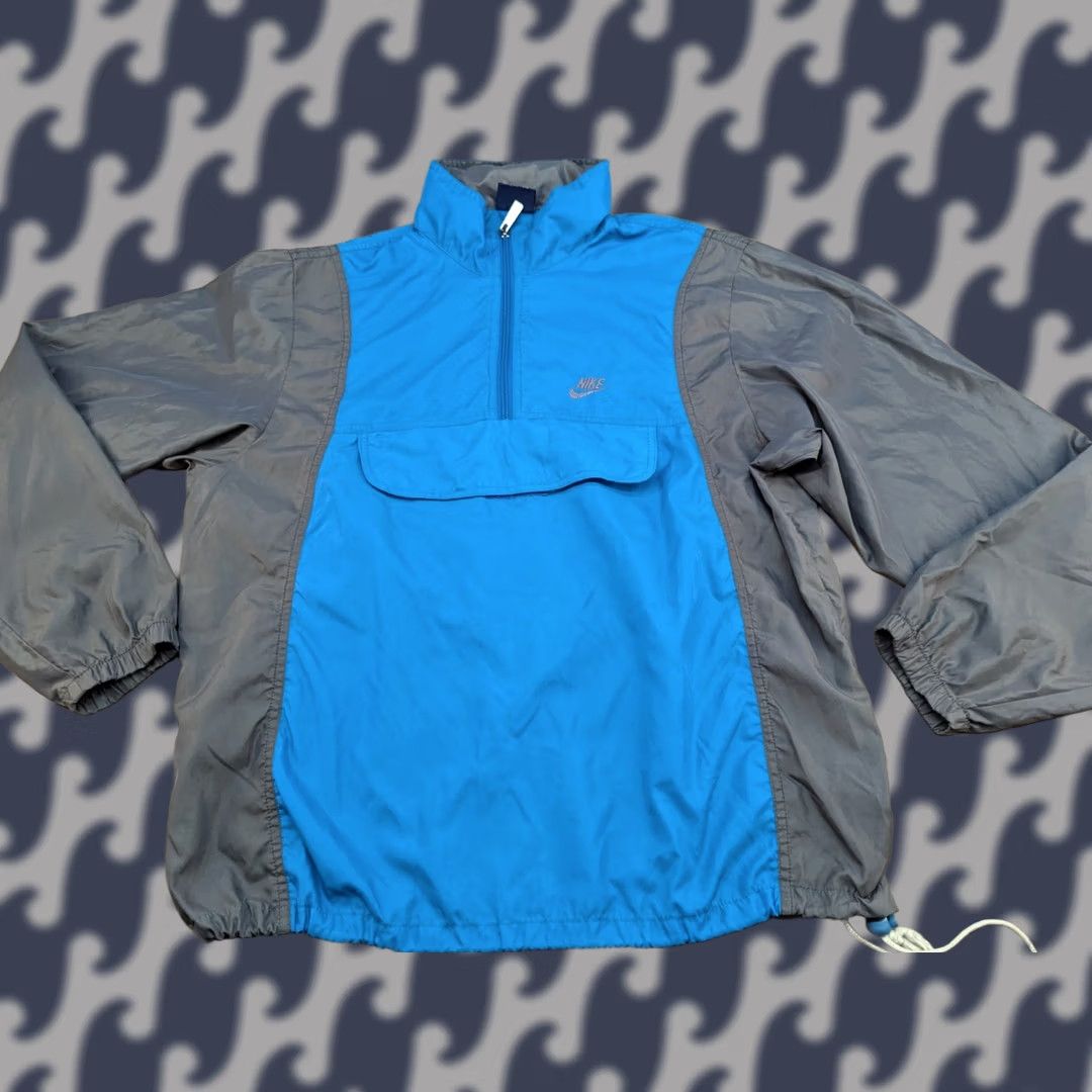 Nike VINTAGE Nike Oregon USA Windbreaker Jacket Mens XL Hooded Blue Gray 80s 90s Windbreaker Nike Outdoors Mens XL Red Gray Brown? Size US XL / EU 56 / 4 - 1 Thumbnail